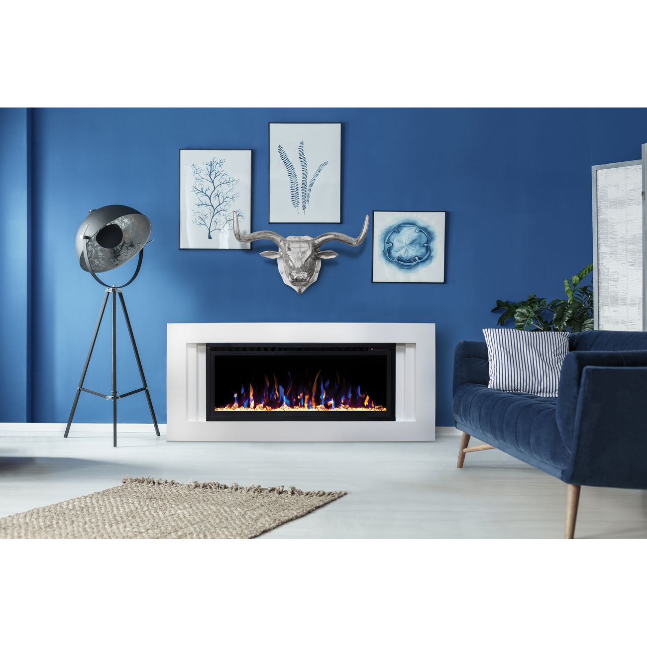 Электрокамин RealFlame SAPHIR-S 42+Stockholm 42/BV WT