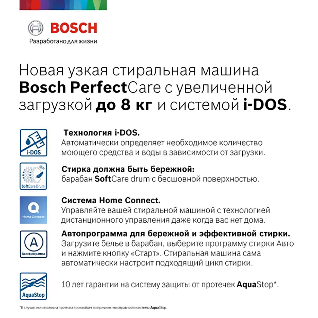 Стиральная машина узкая Bosch Serie 8 WLW24K4HOE