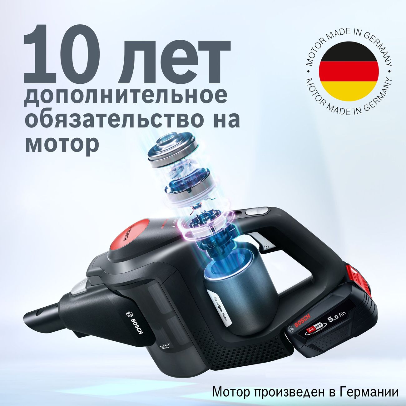 Аккумуляторный пылесос Bosch Unlimited 8 Gen2 ProPower BCS82POW15