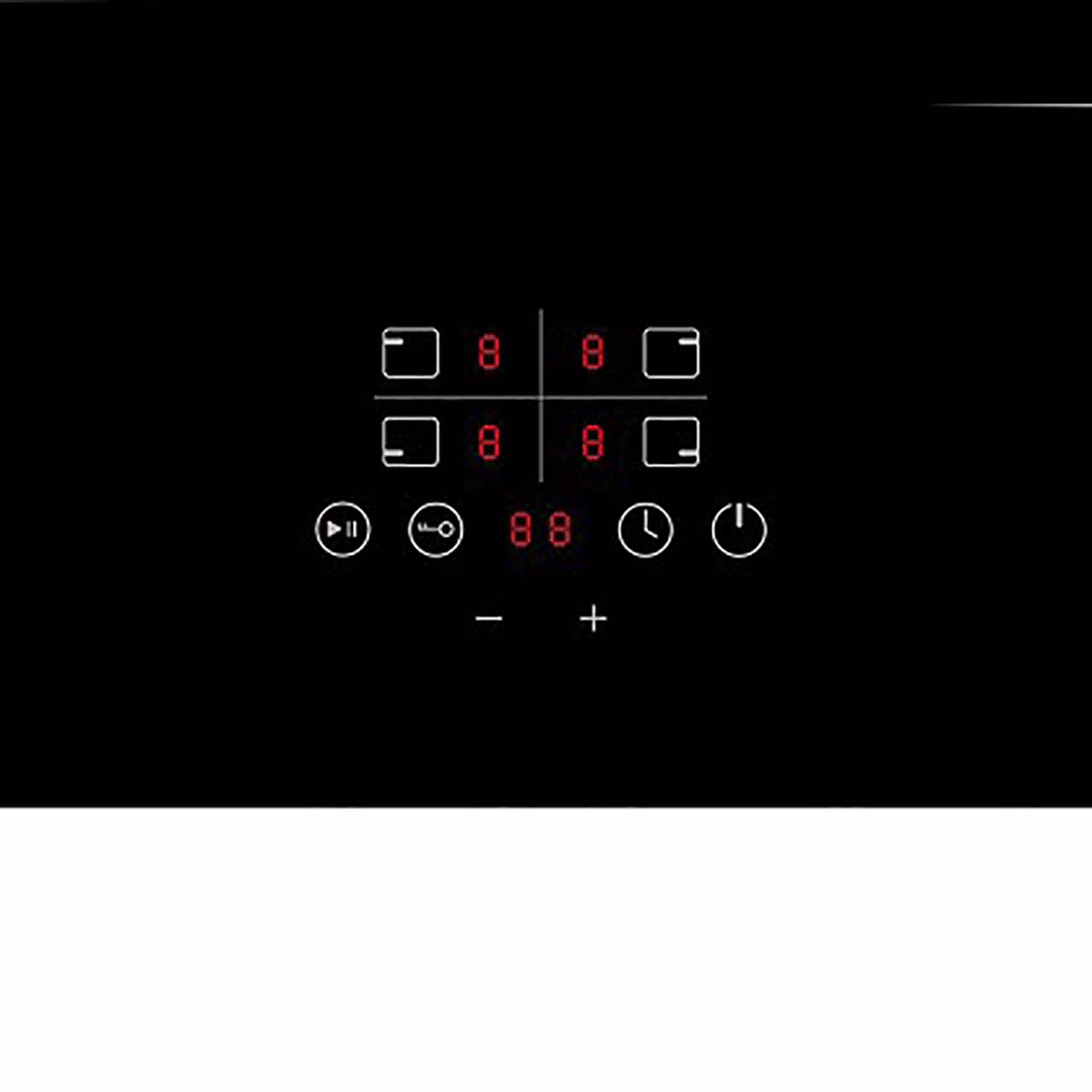 Встраиваемая индукционная панель независимая Hebermann HBKI 6040.1 B