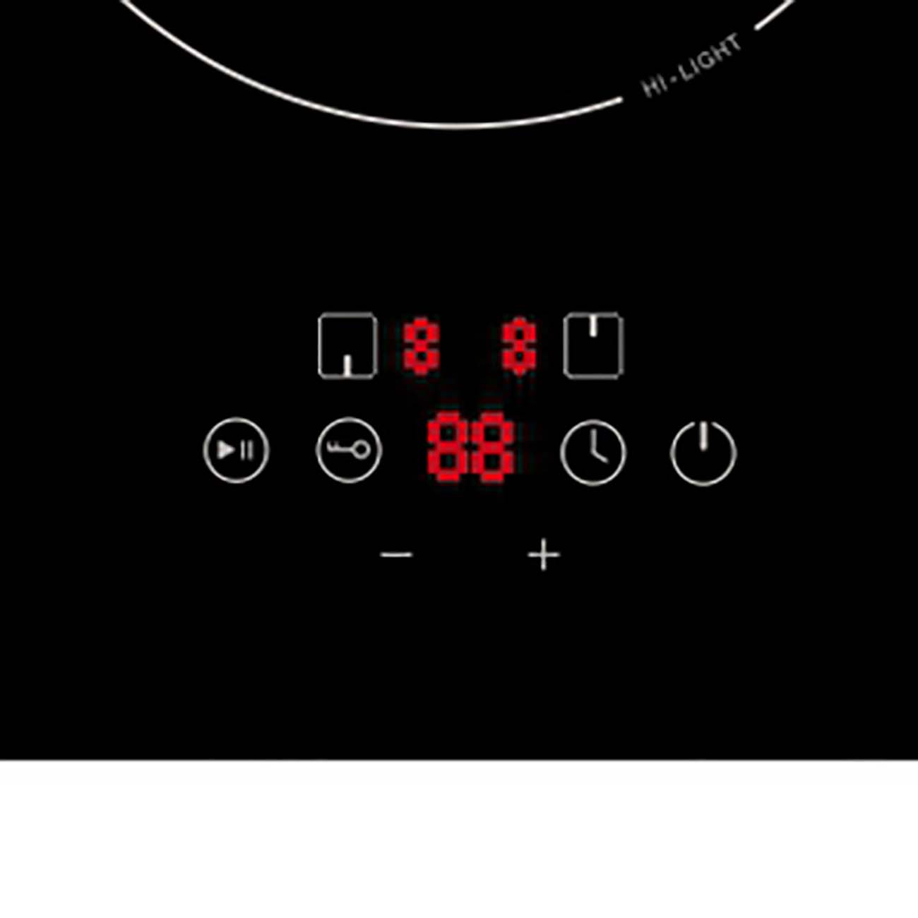 Встраиваемая электрическая панель Hebermann HBKC 3020.1 B