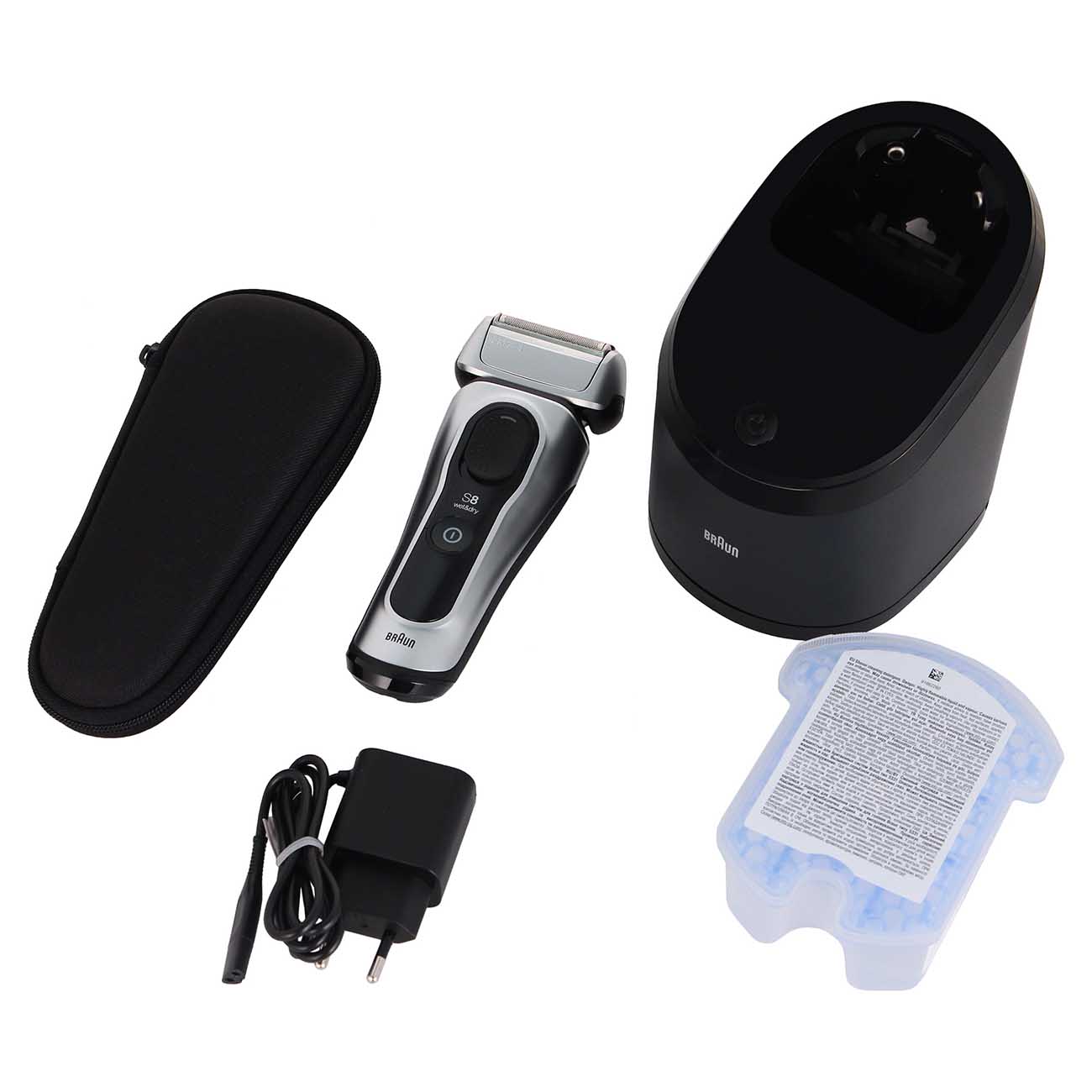 Электробритва Braun 8467cc серебристый