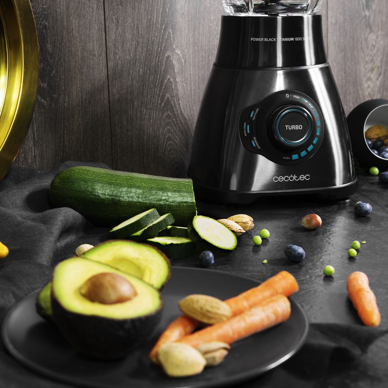 Блендер стационарный Cecotec Titanium 1800 Smart (04101)