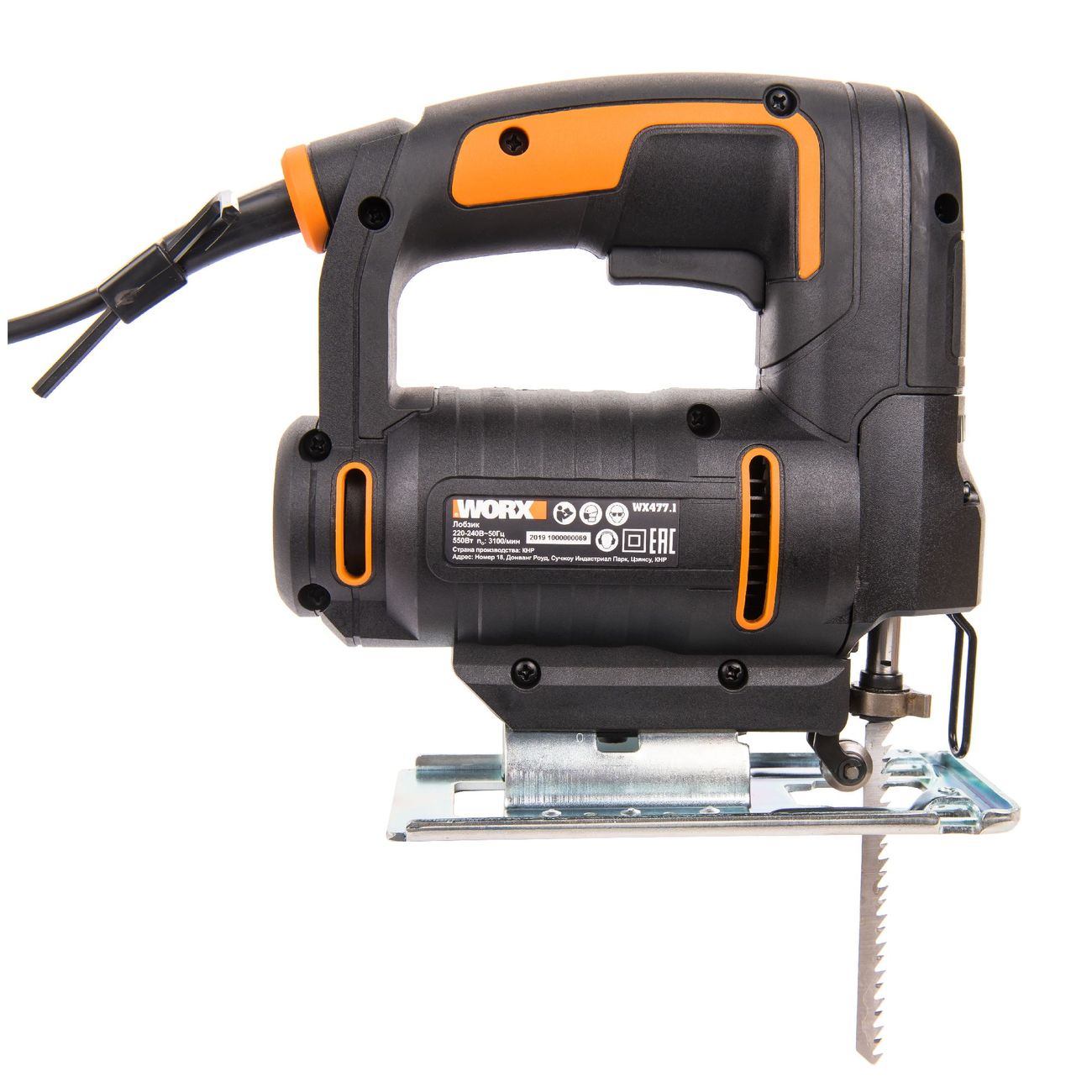 Электролобзик WORX WX477.1