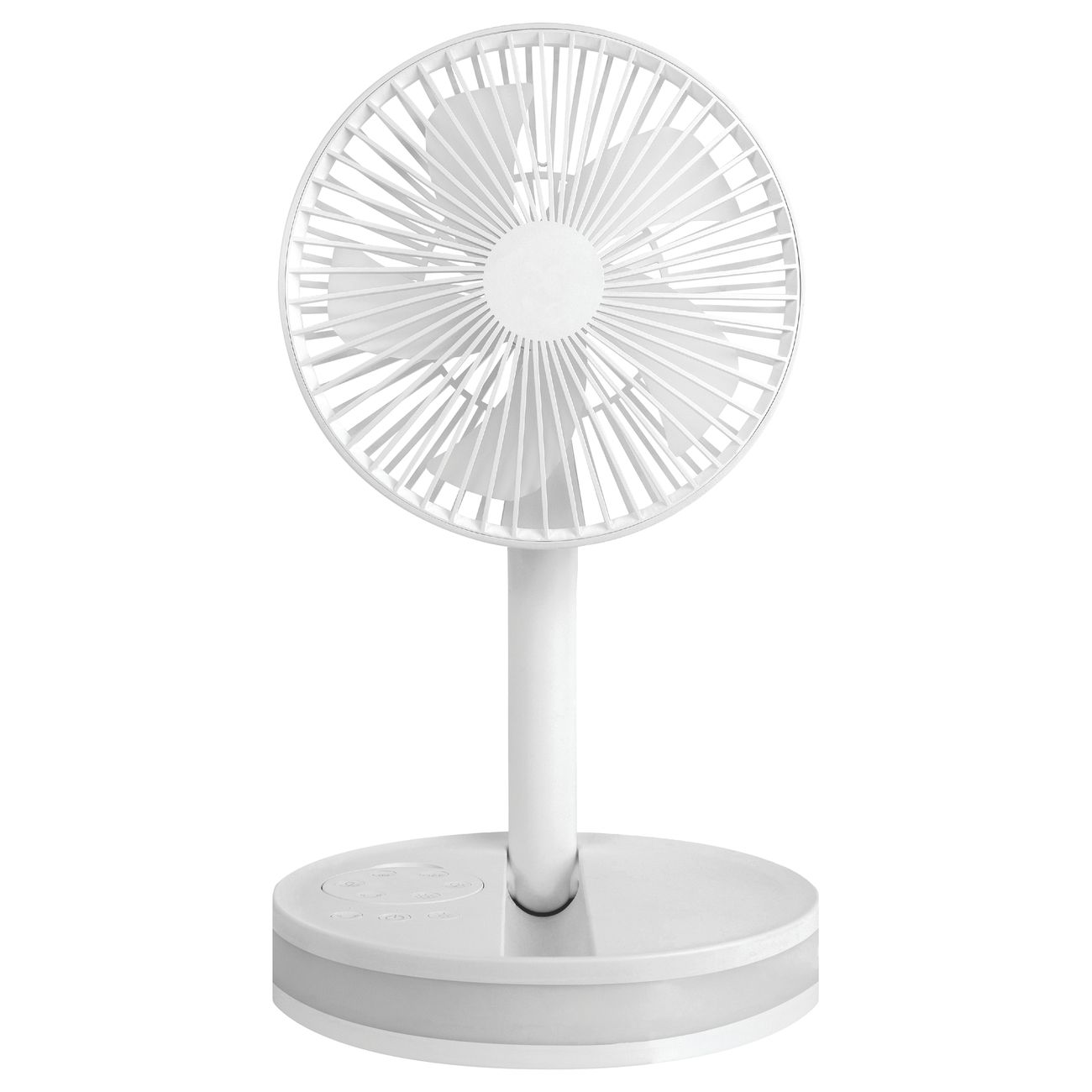 Вентилятор портативный Rombica Flow Flex Sola белый