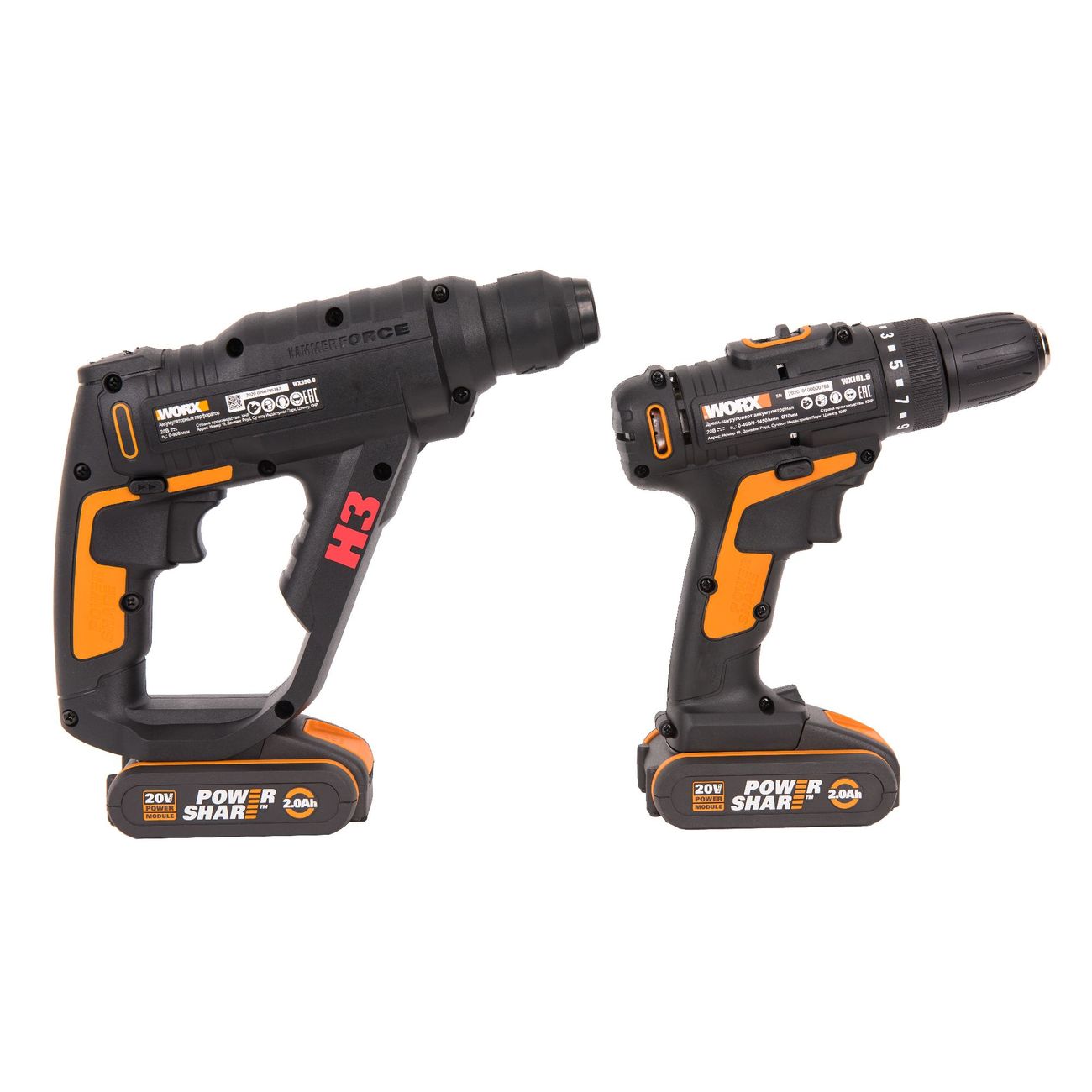 Шуруповерт аккумуляторный WORX WX927