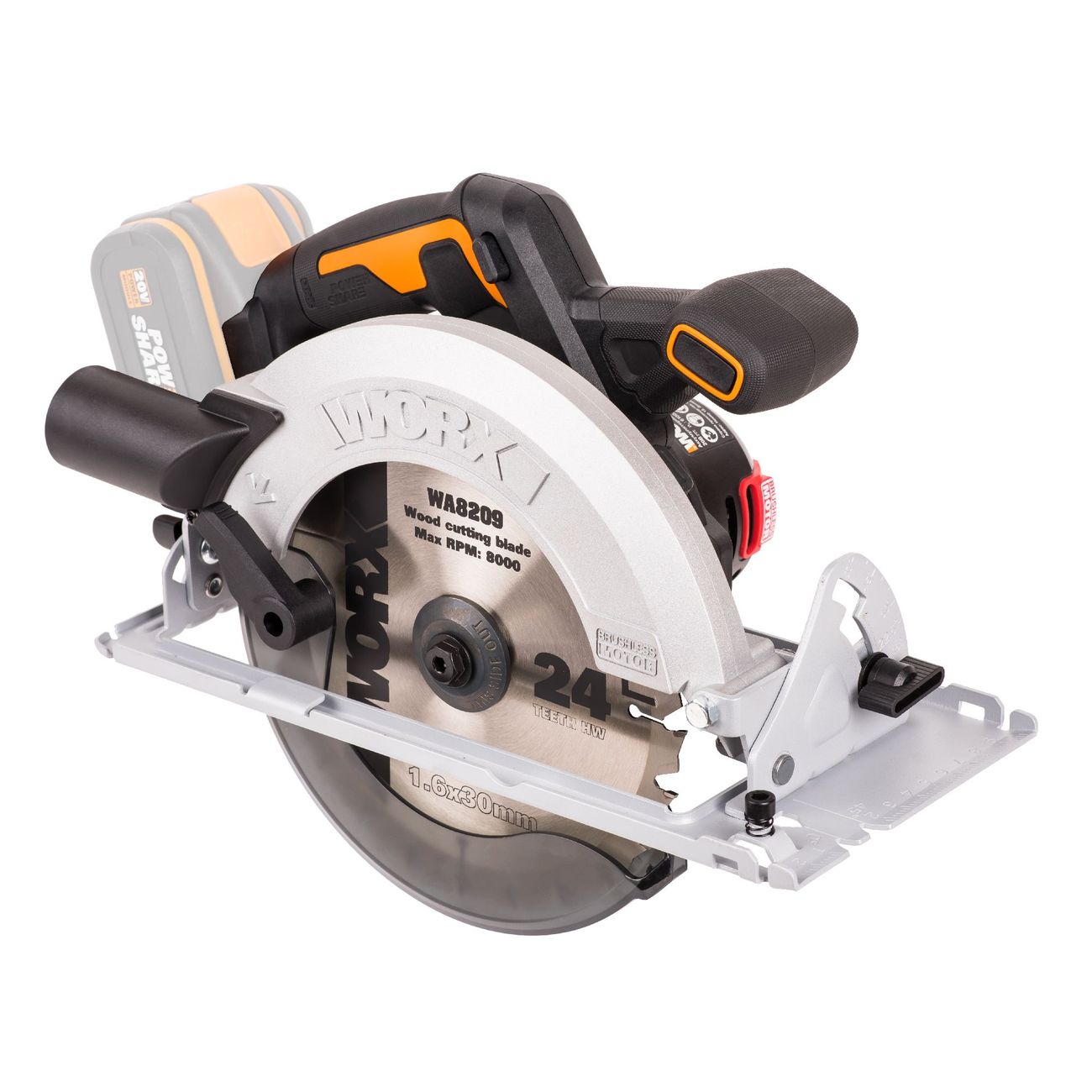 Электропила циркулярная WORX WX520.9