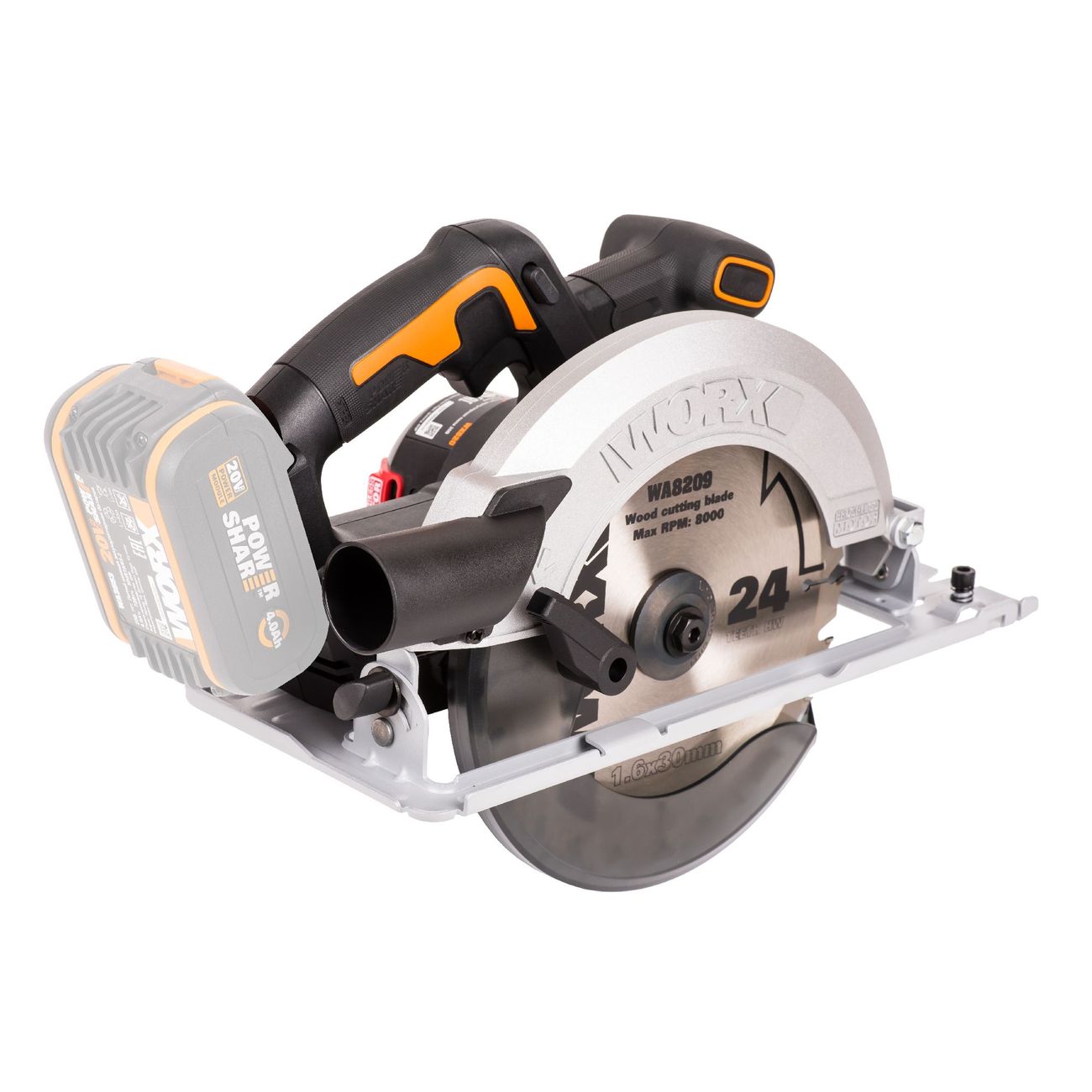 Электропила циркулярная WORX WX520.9