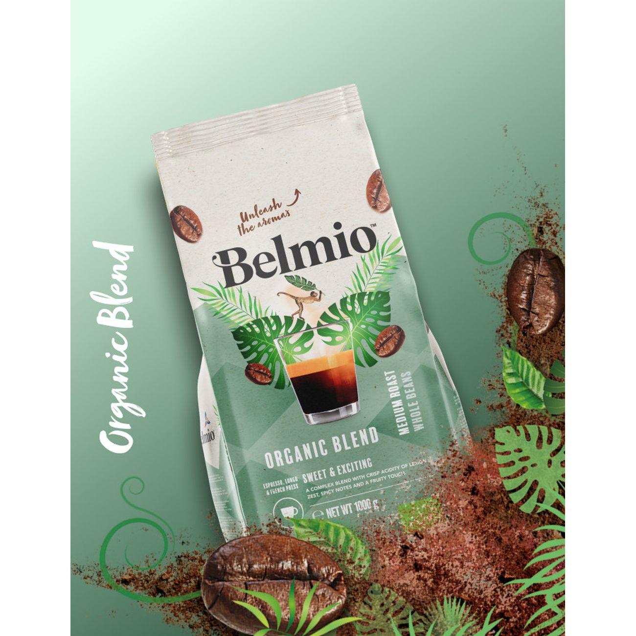Кофе в зернах Belmio Organic Blend 500г