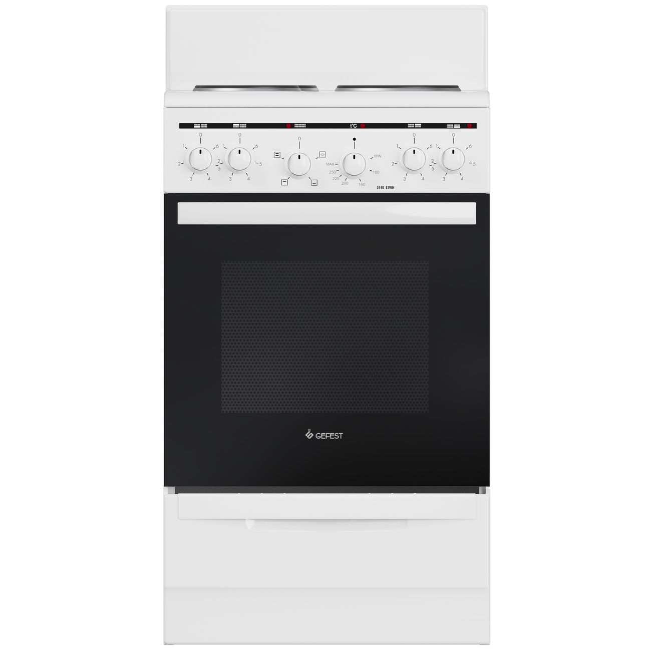 Электрическая плита Gefest ЭП Н Д 5140 E1WH белая