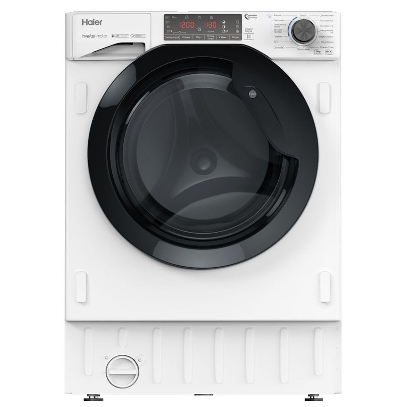 Встраиваемая стиральная машина Haier HWQ90B416FWB