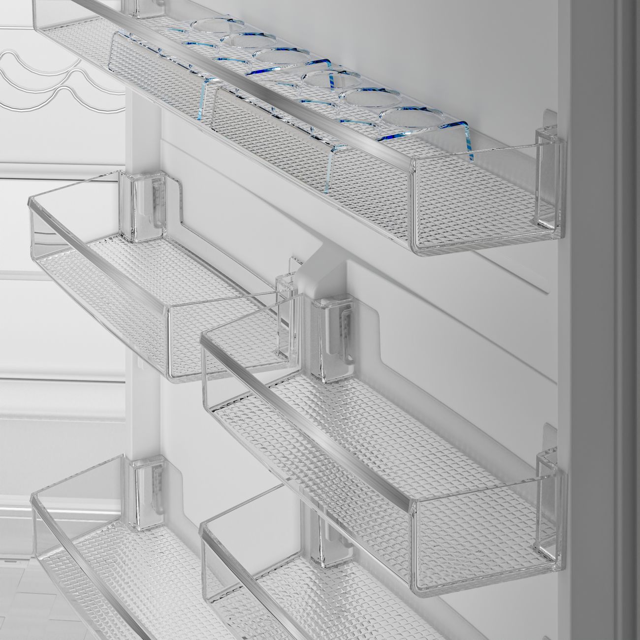 Встраиваемый холодильник комби Hotpoint HBT 400I