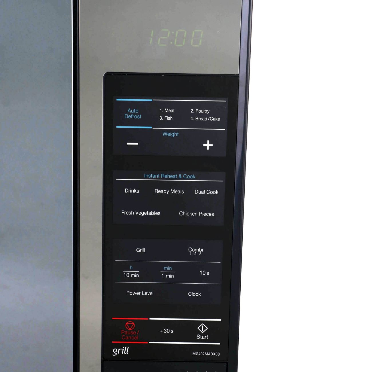 Микроволновая печь с грилем Samsung MG402MADXBB/SG