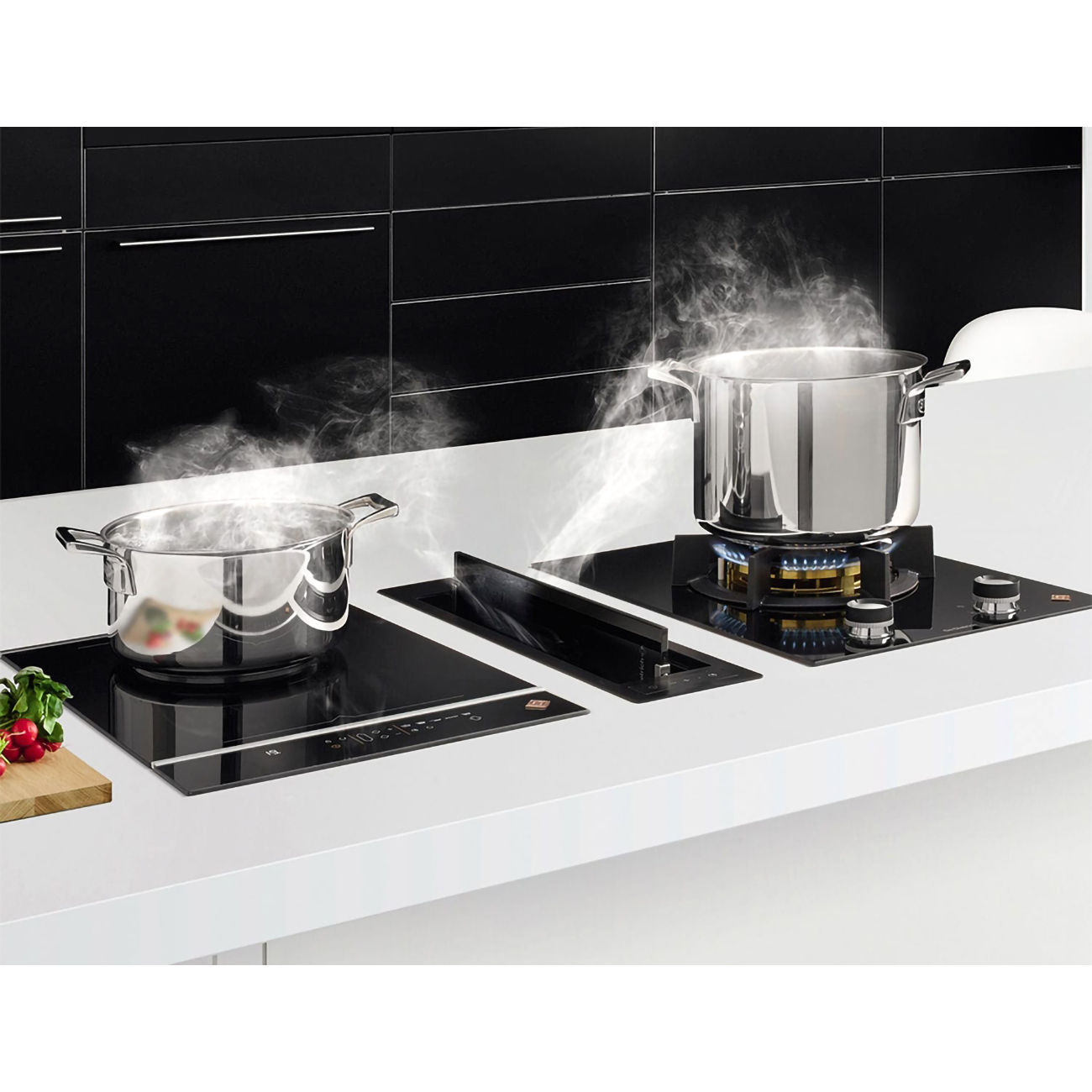 Встраиваемая индукционная панель независимая Премиум De Dietrich DPI7360X