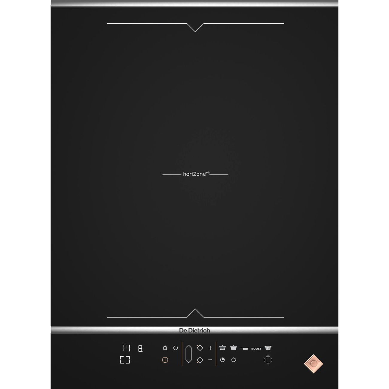 Встраиваемая индукционная панель независимая Премиум De Dietrich DPI7468XS