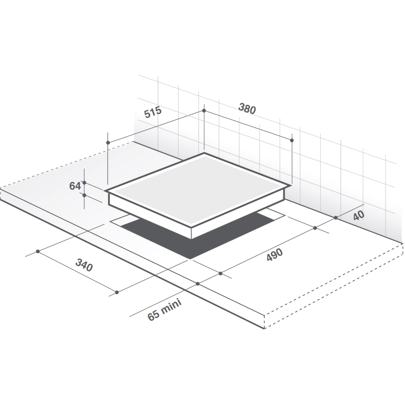Встраиваемая индукционная панель независимая Премиум De Dietrich DPI7468XS