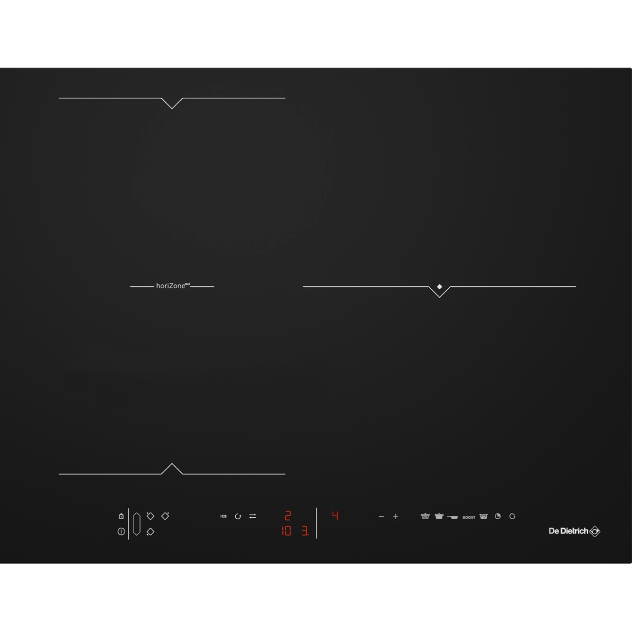 Встраиваемая индукционная панель независимая Премиум De Dietrich DPI7580B