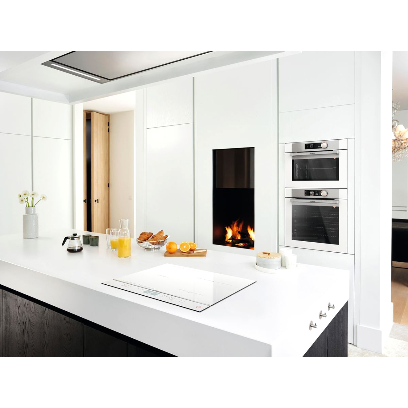 Встраиваемая индукционная панель независимая Премиум De Dietrich DPI7670W