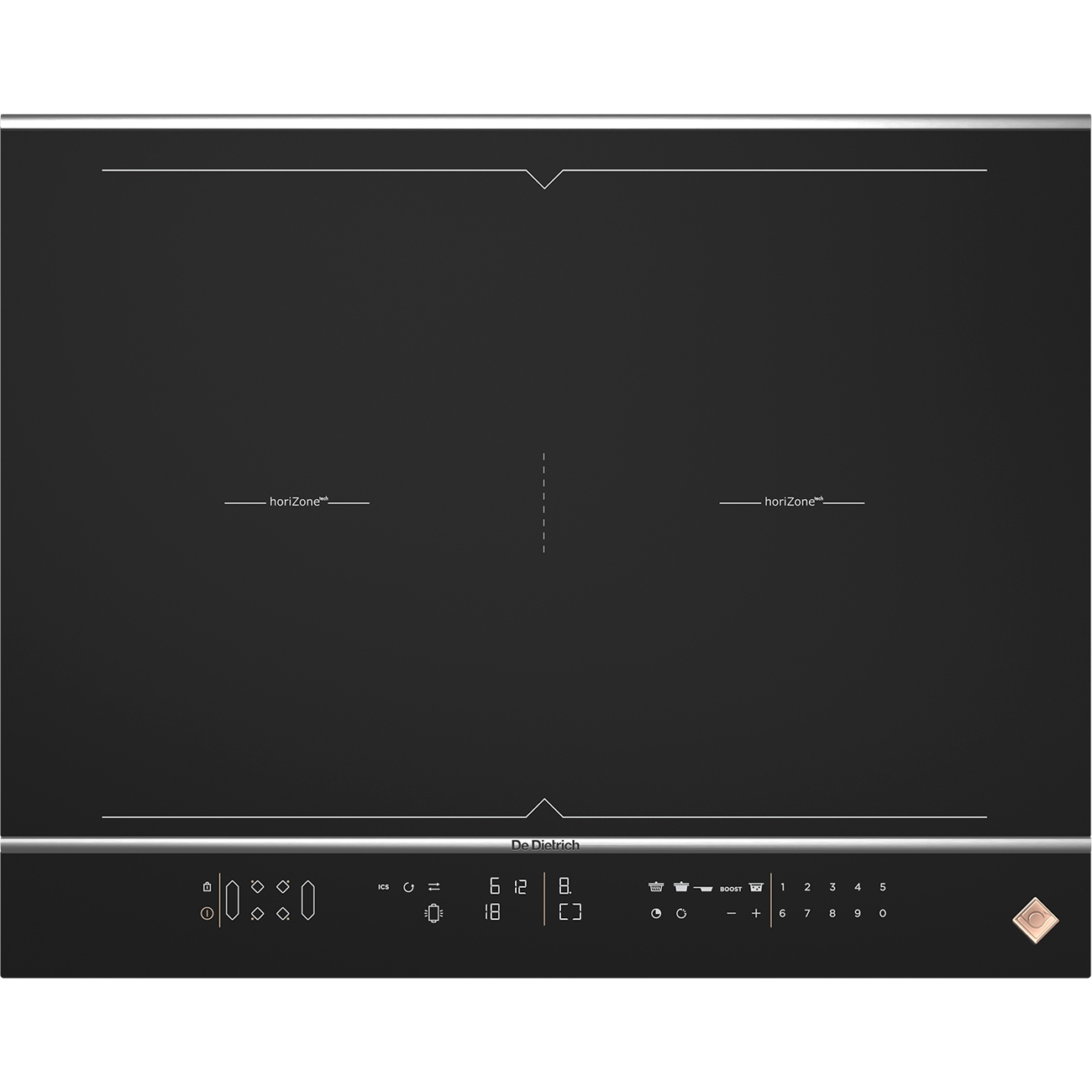 Встраиваемая индукционная панель независимая Премиум De Dietrich DPI7688XS