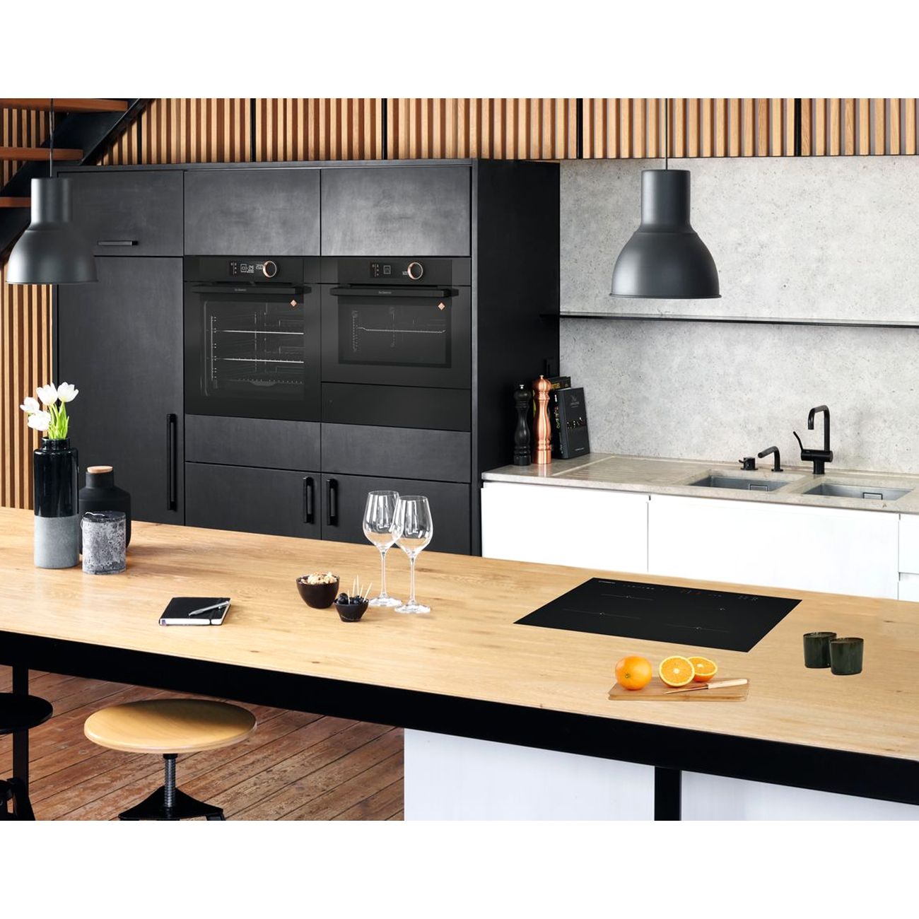 Встраиваемая индукционная панель независимая Премиум De Dietrich DPI7870X