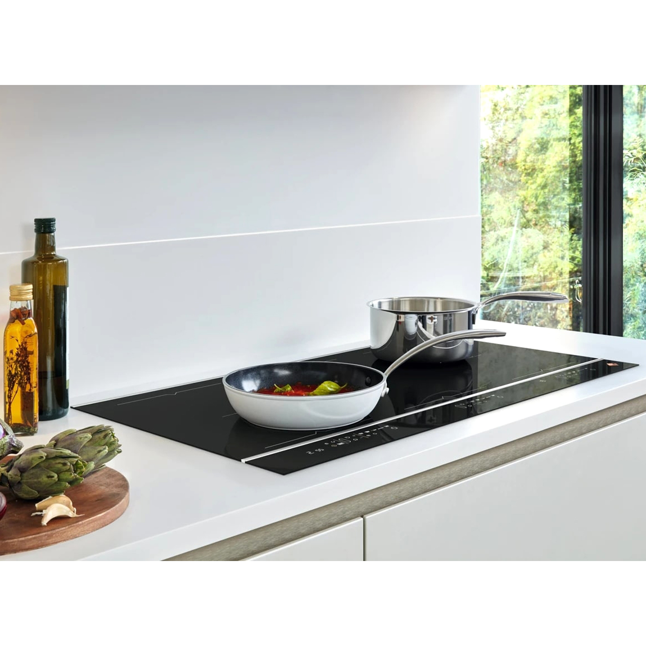 Встраиваемая индукционная панель независимая Премиум De Dietrich DPI7966XS