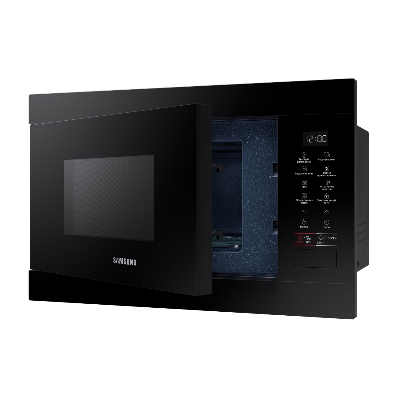 Встраиваемая микроволновая печь Samsung MS22M8054AK/BW