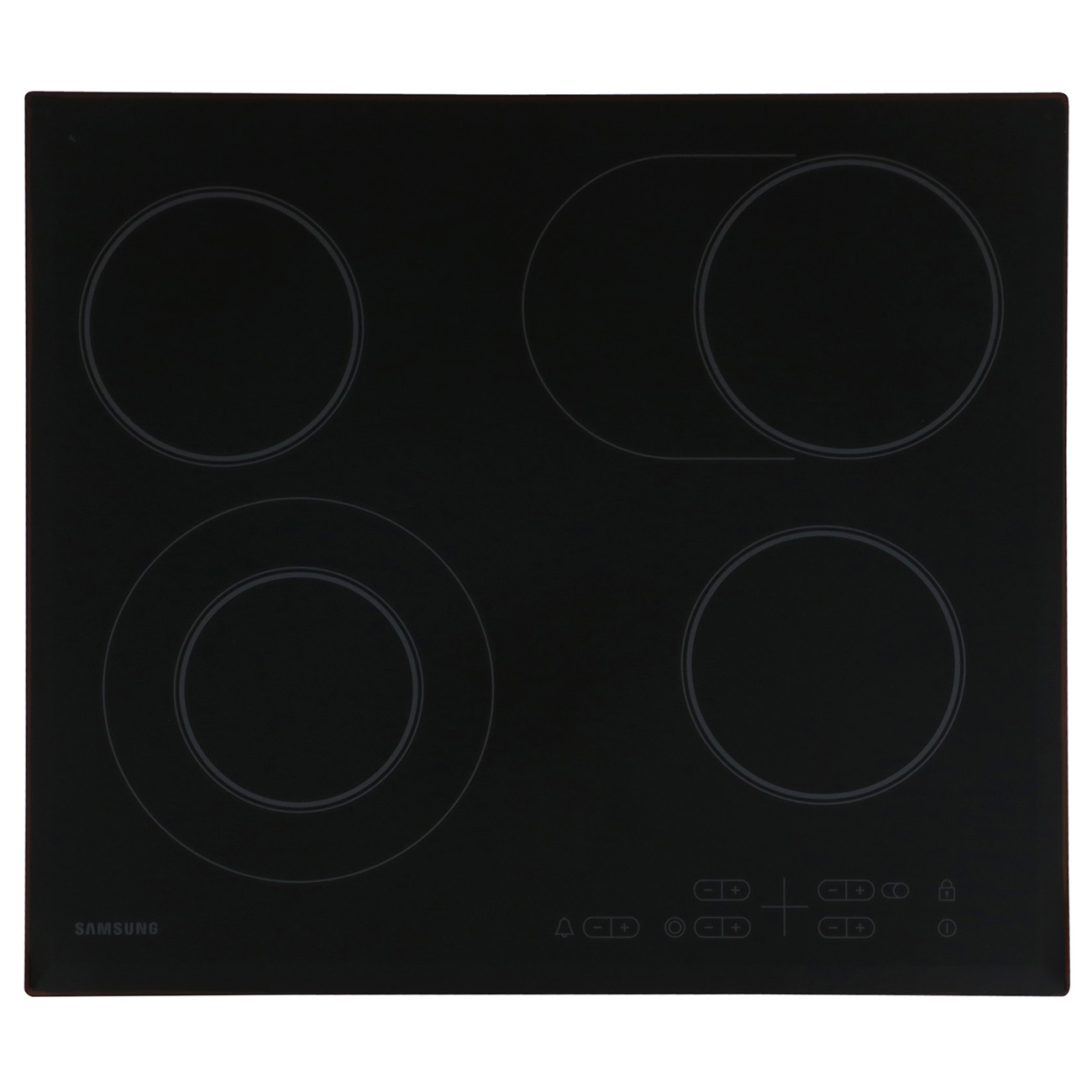 Встраиваемая электрическая панель Samsung NZ64T3516QК/WT