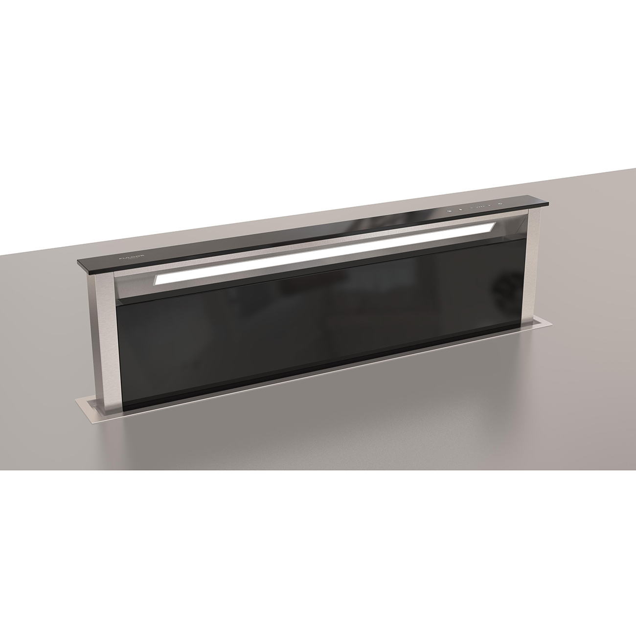 Встраиваемая вытяжка в столешницу Fulgor Milano FDDH 1120 TRC BK