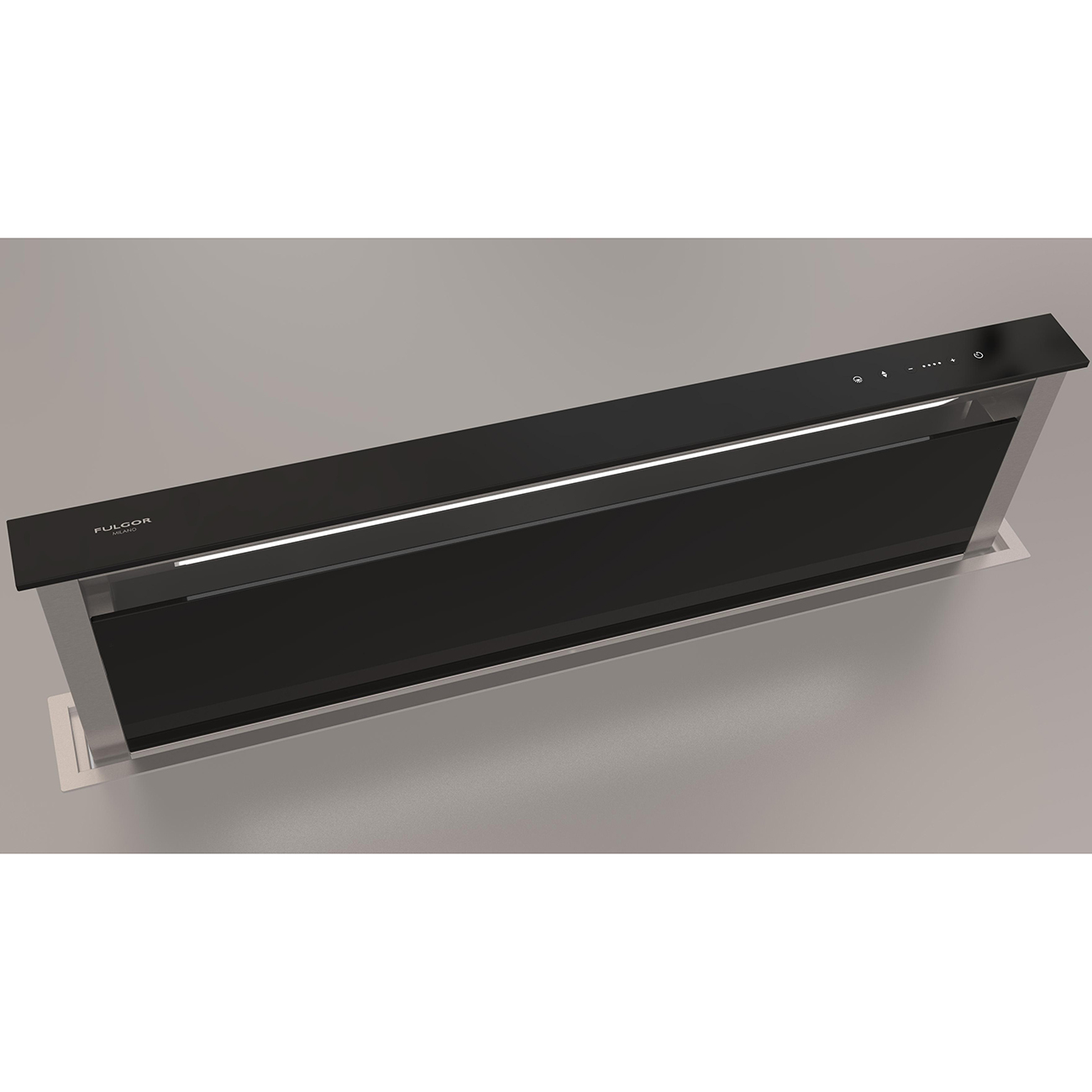 Встраиваемая вытяжка в столешницу Fulgor Milano FDDH 1120 TRC BK