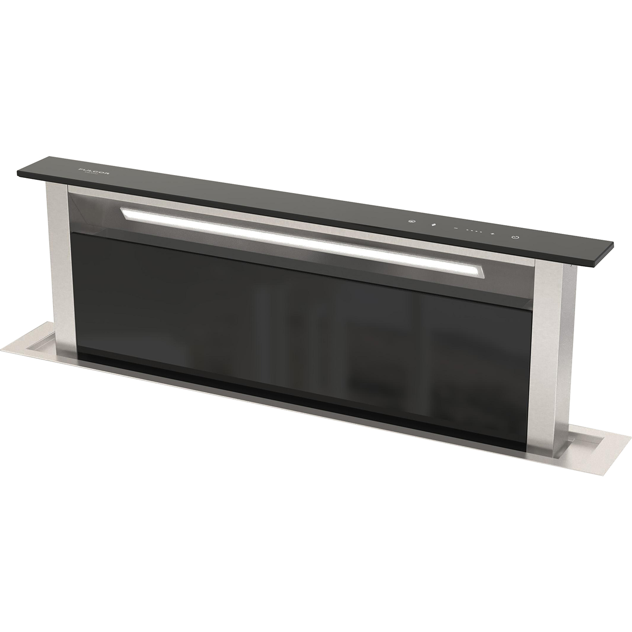 Встраиваемая вытяжка в столешницу Fulgor Milano FDDH 900 TRC BK