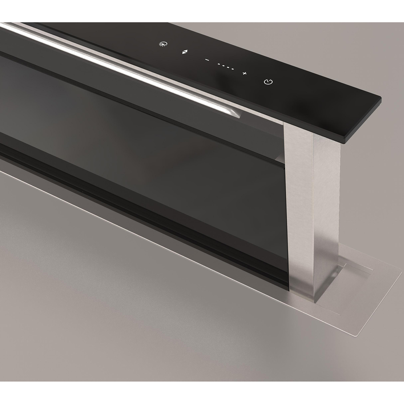 Встраиваемая вытяжка в столешницу Fulgor Milano FDDH 900 TRC BK