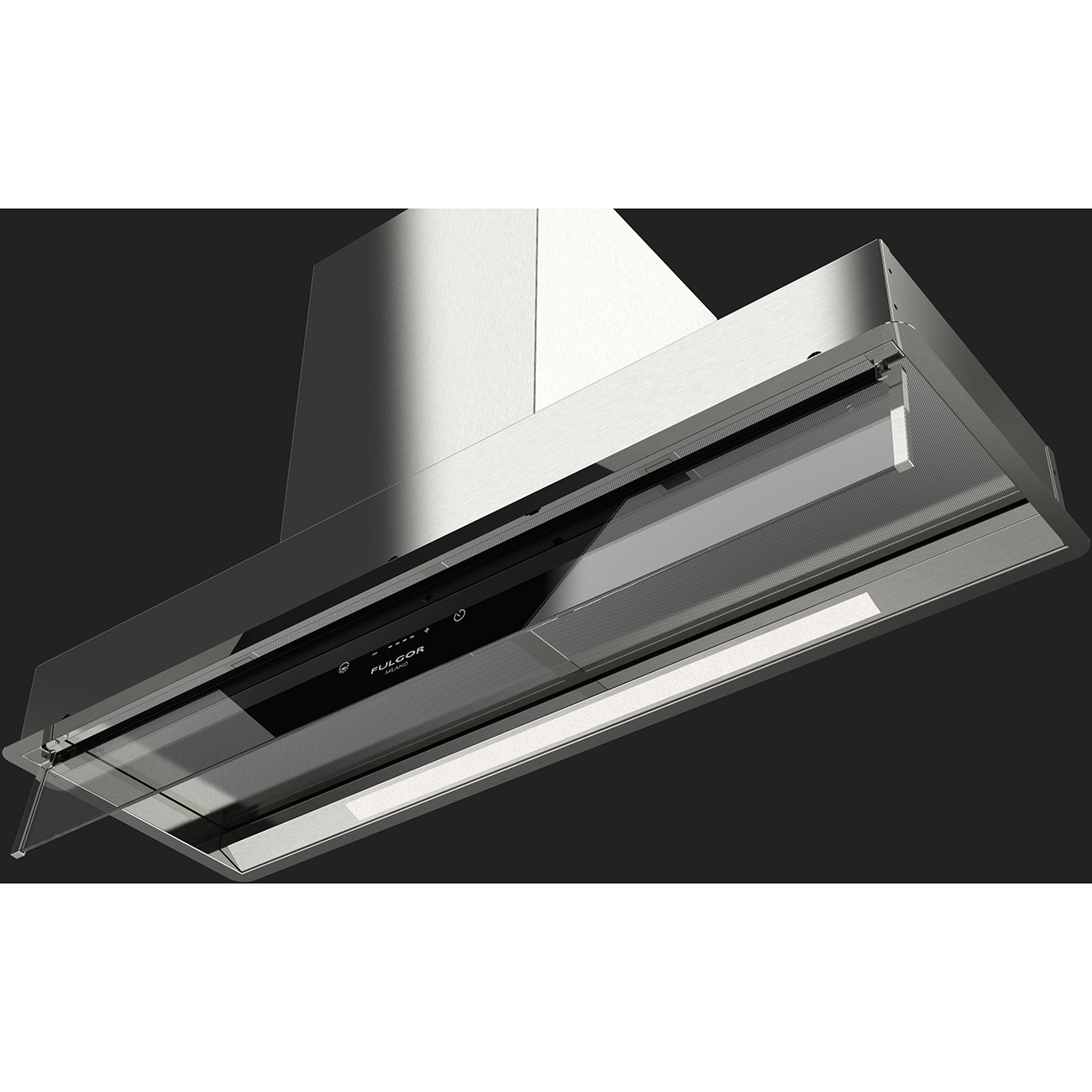 Вытяжка полностью встраиваемая Премиум Fulgor Milano FBGHD 850 TC X