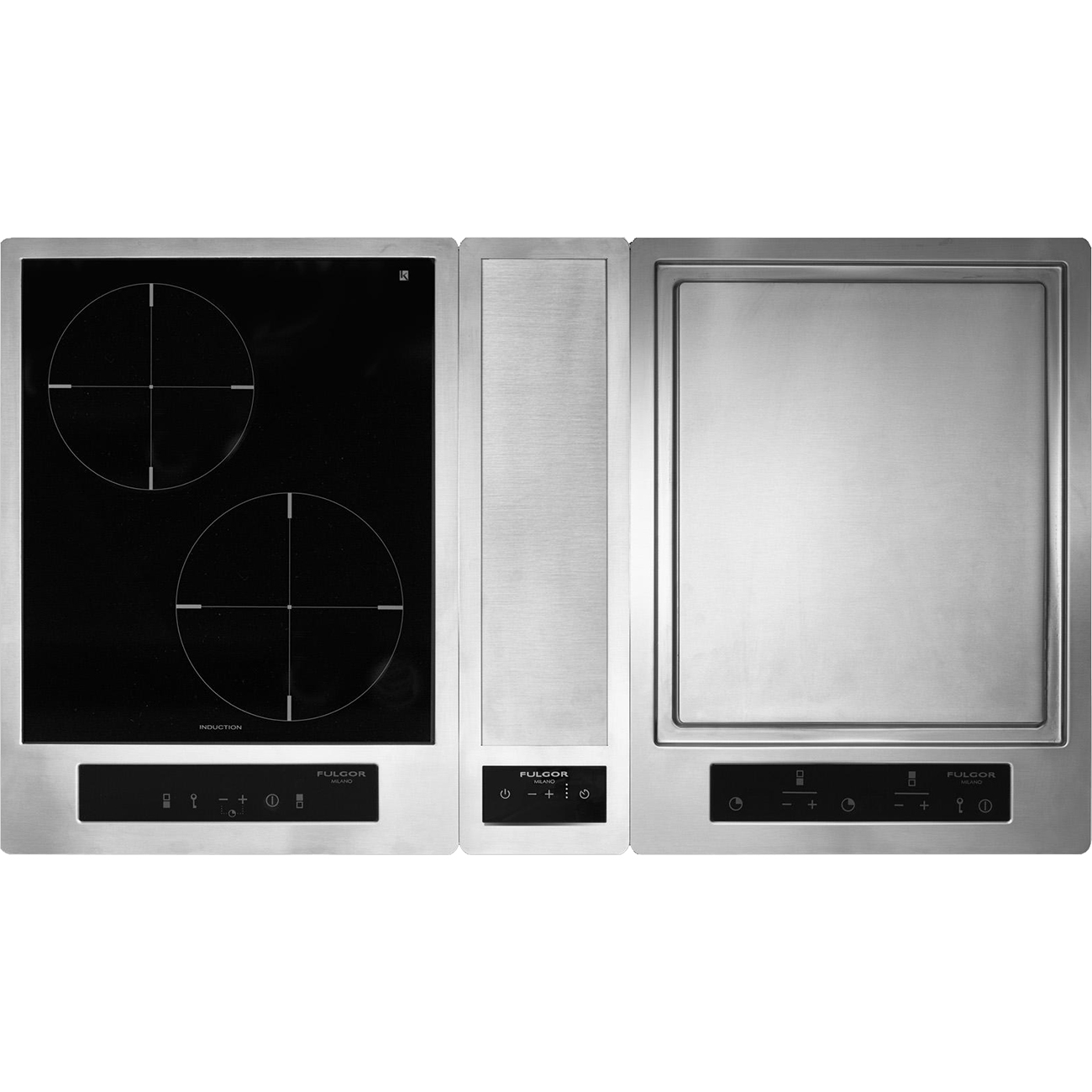 Вытяжка встраиваемая Fulgor Milano FPHD 51 TS X