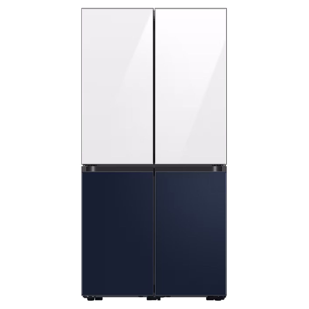 Холодильник многодверный Samsung RF60A91R18A/WT белый/синий фото