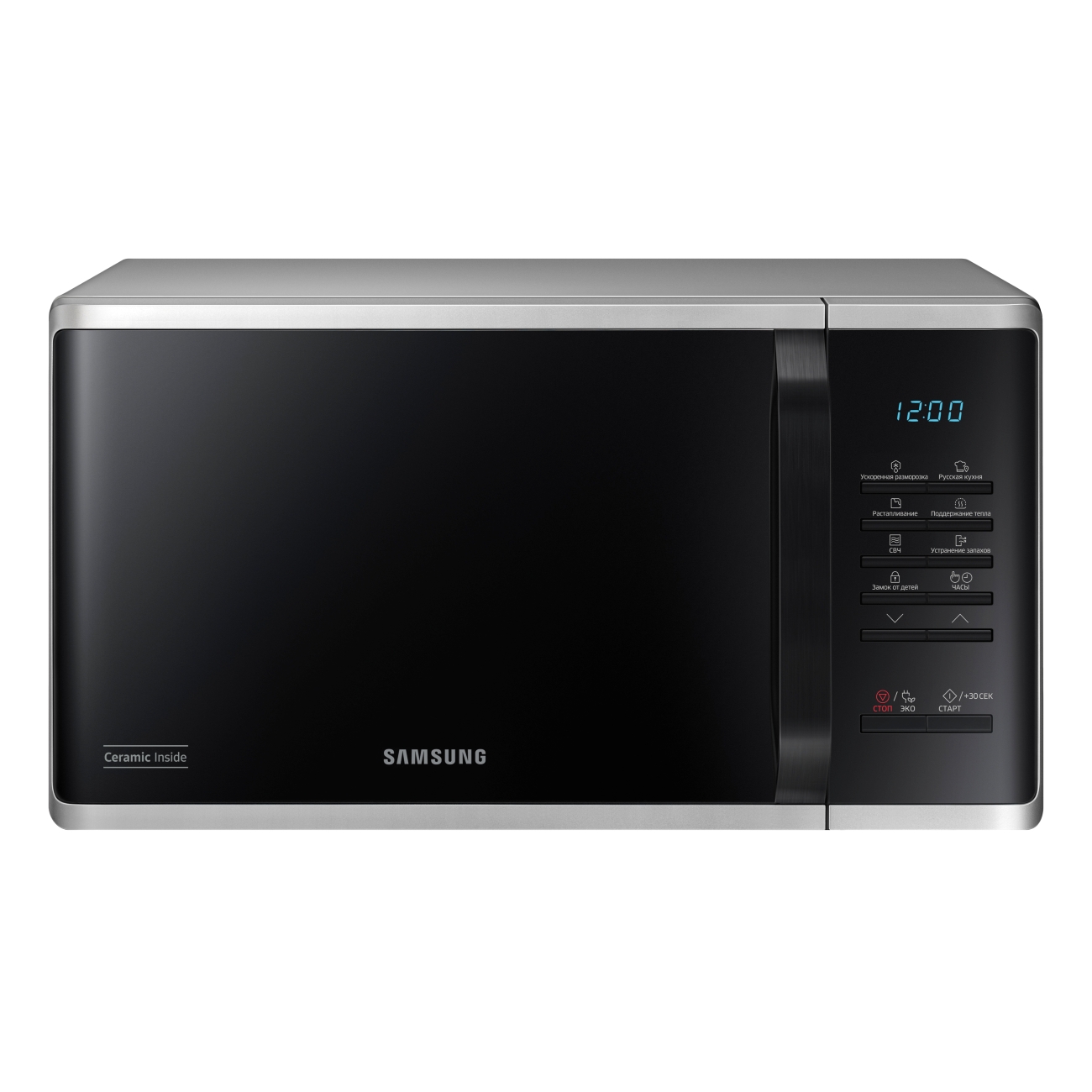 Микроволновая печь соло Samsung MS23K3513AS/BW фото