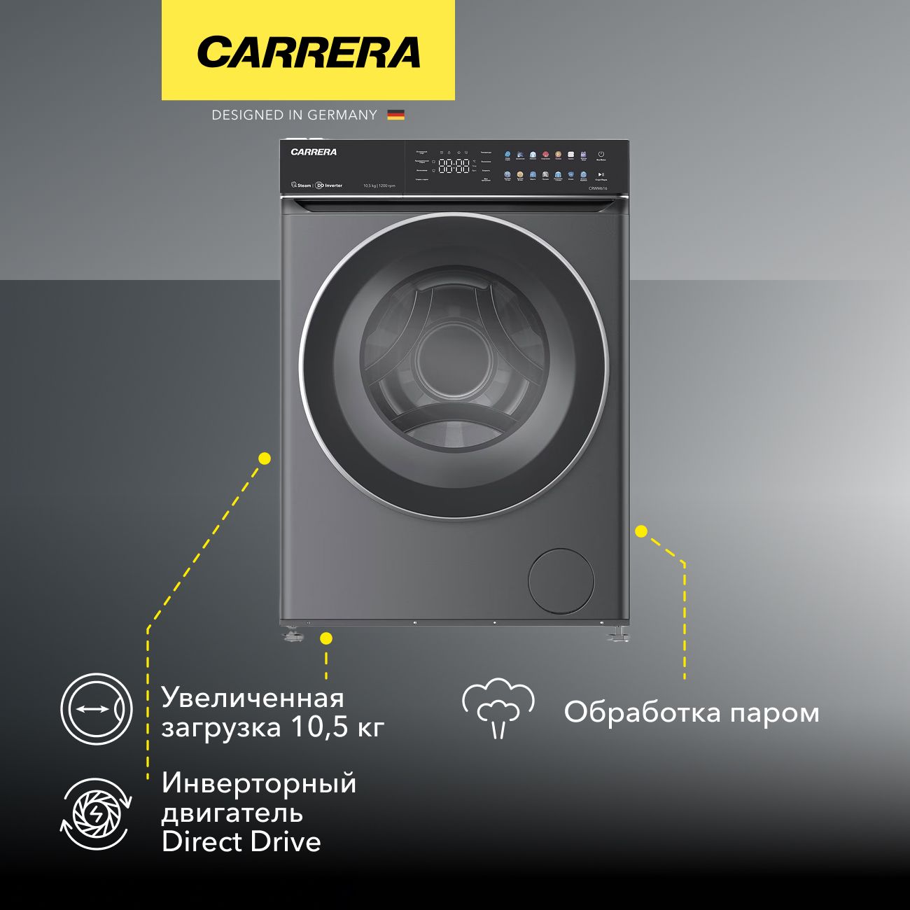 Стиральная машина Carrera №616 фото