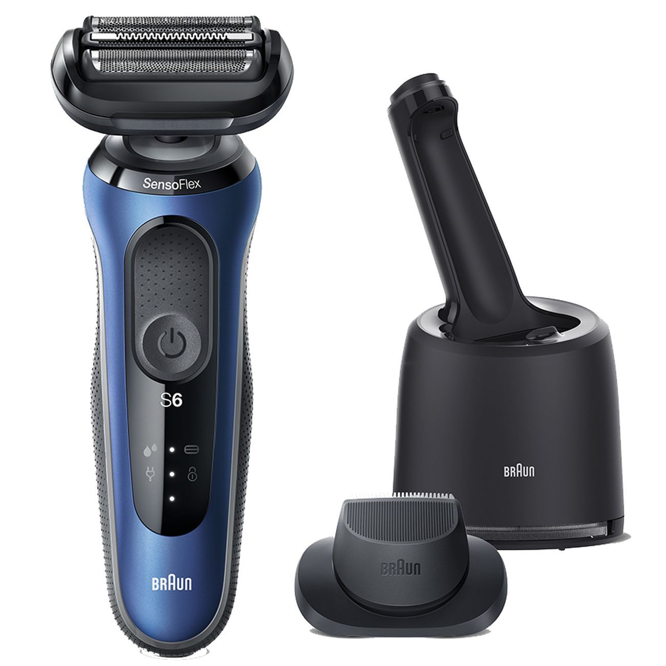 Электробритва Braun Series 6 61-B7200cc Blue фото