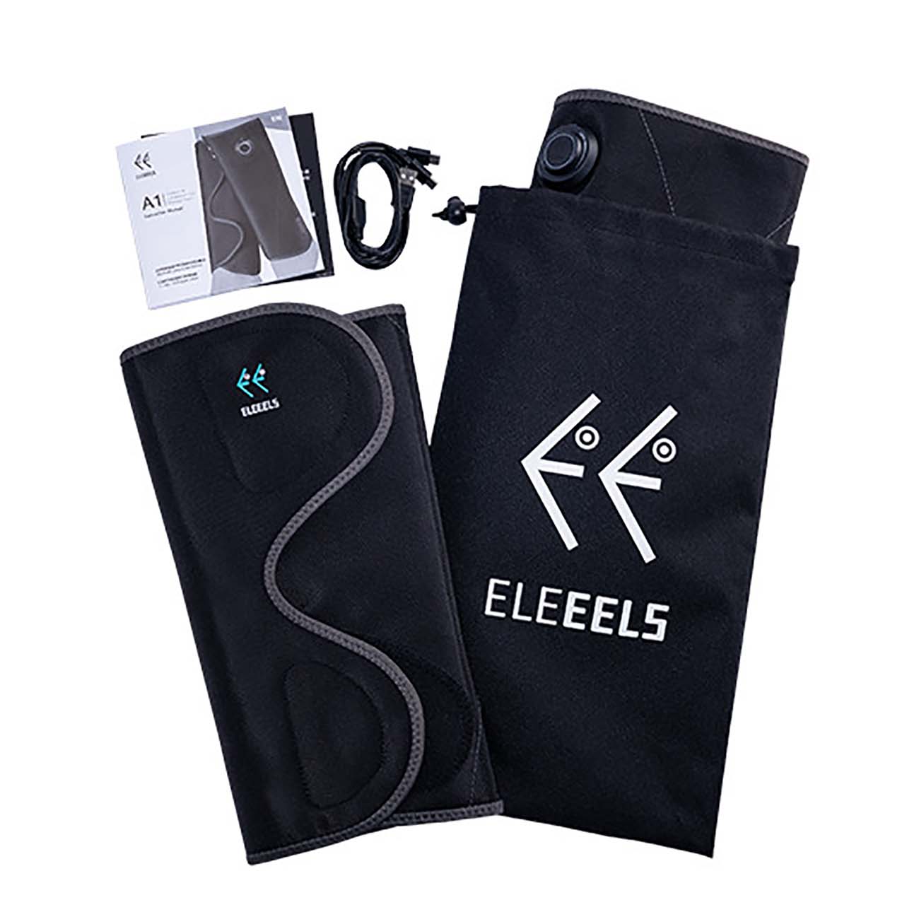 Массажер для ног Eleeels A1 Cordless Air Compression Leg Massage Device