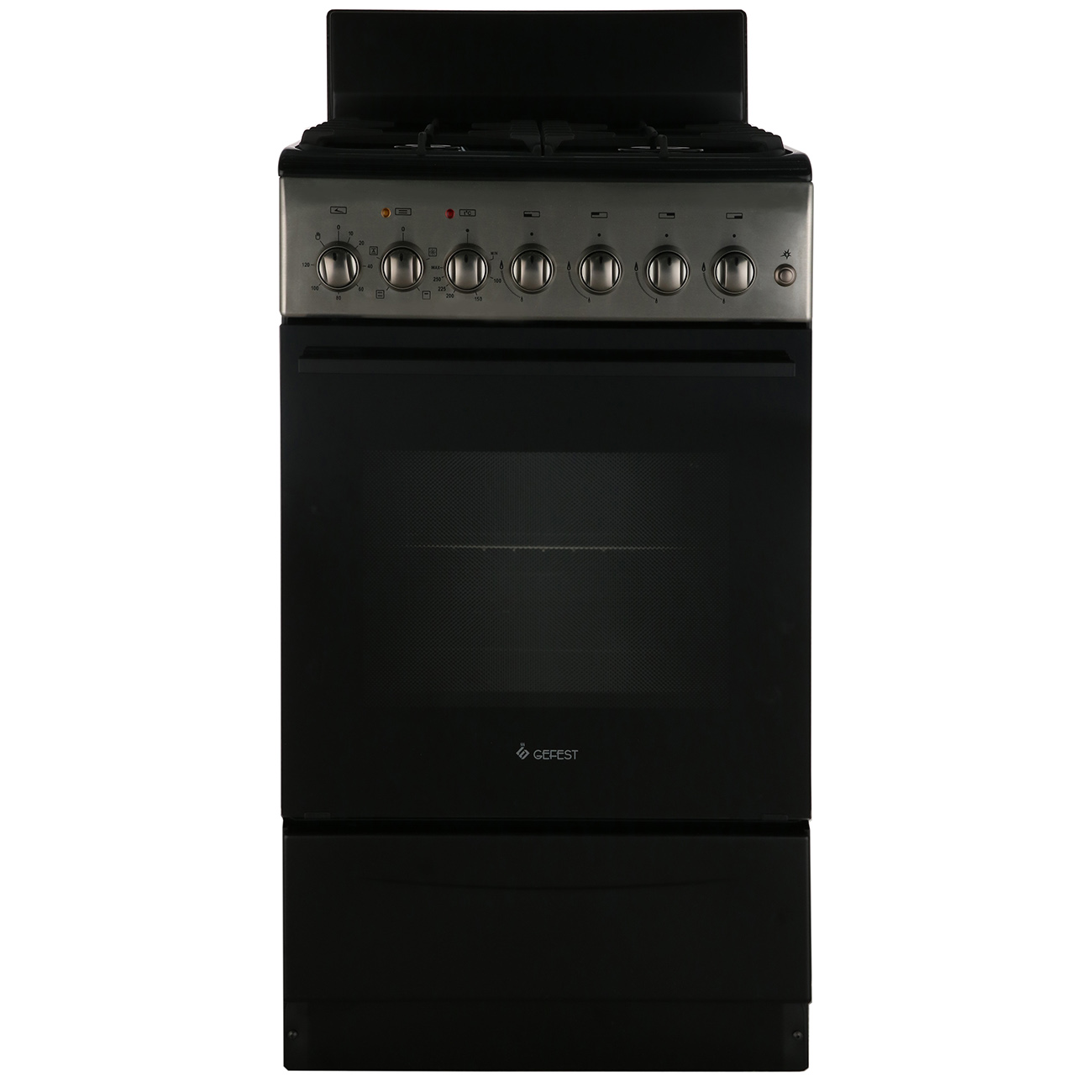 Комбинированная плита Gefest ПГЭ 5102-01 0194 черный/нержавеющая сталь