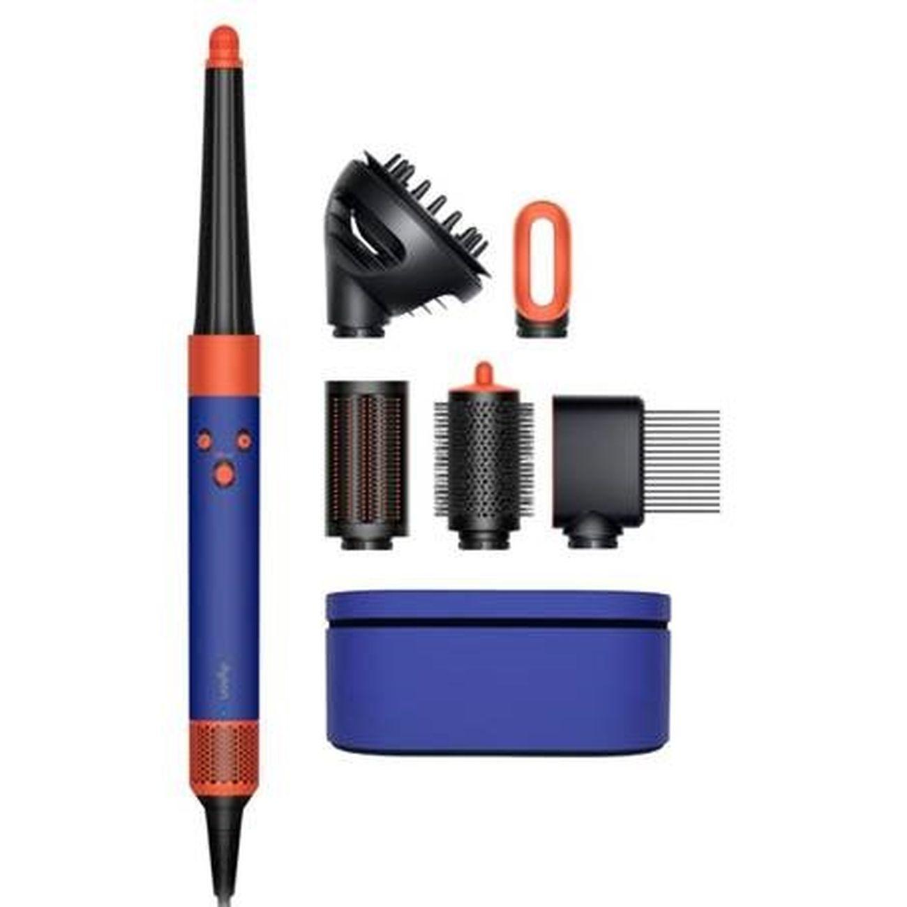 Стайлер Dyson HS08 Airwrap i.d. Straight+Wavy Vinca Blue/Topaz Orange (синий топаз, оранжевый)