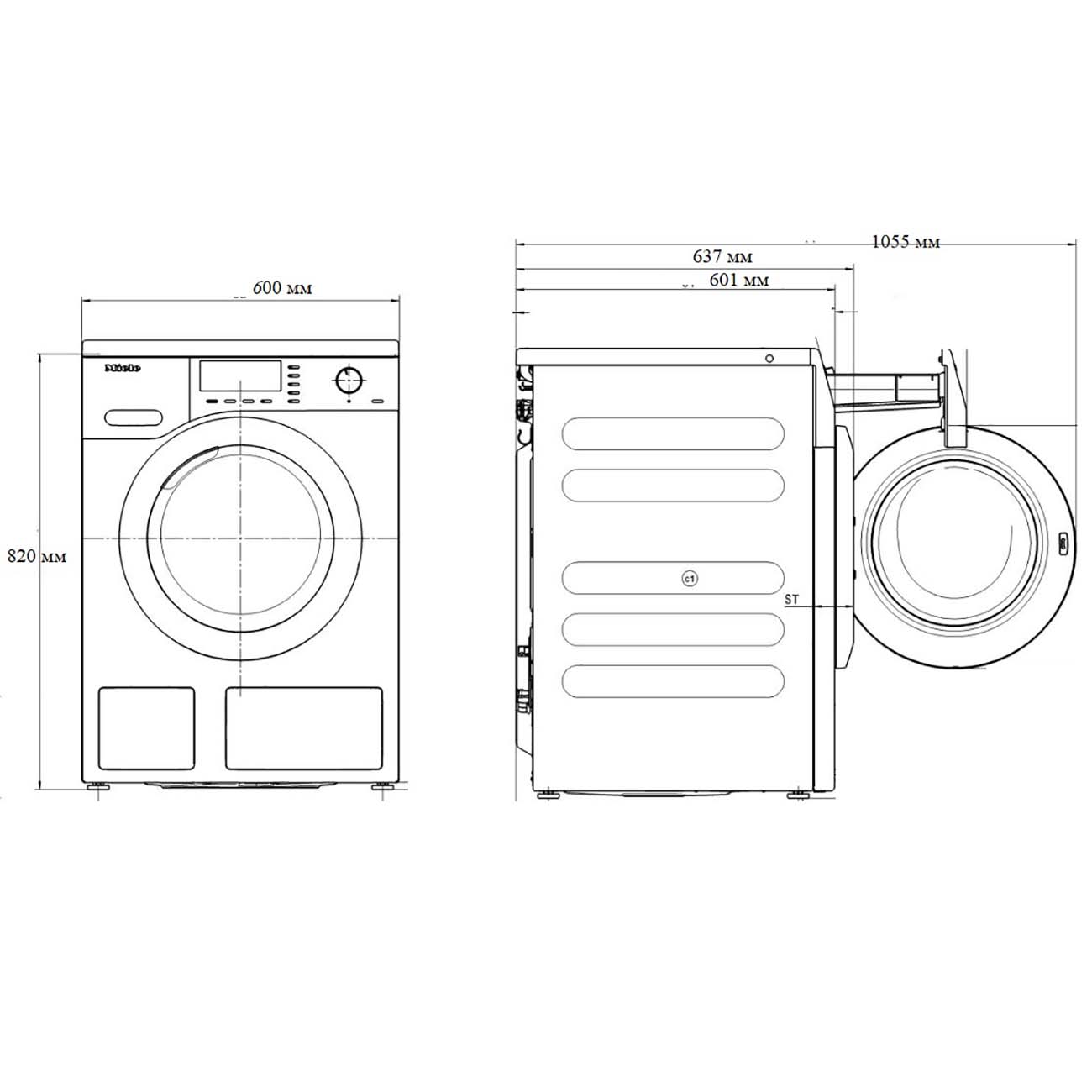 Стиральная машина Miele WWG660WCS