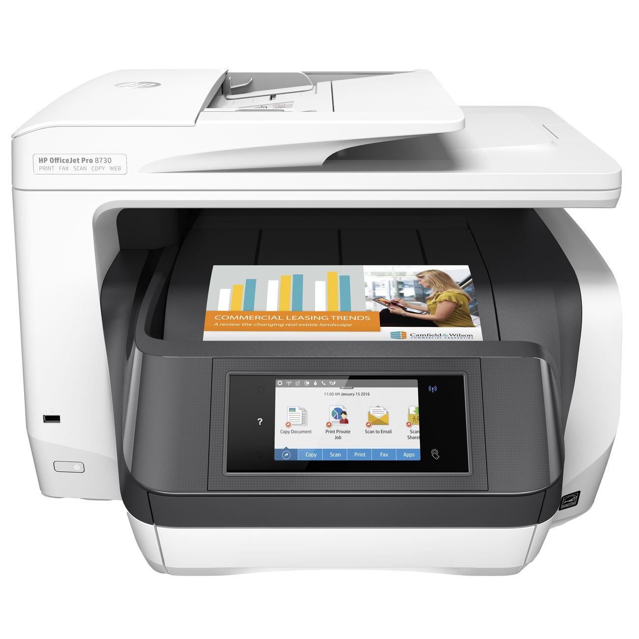 Струйное МФУ HP OfficeJet Pro 8730 D9L20A