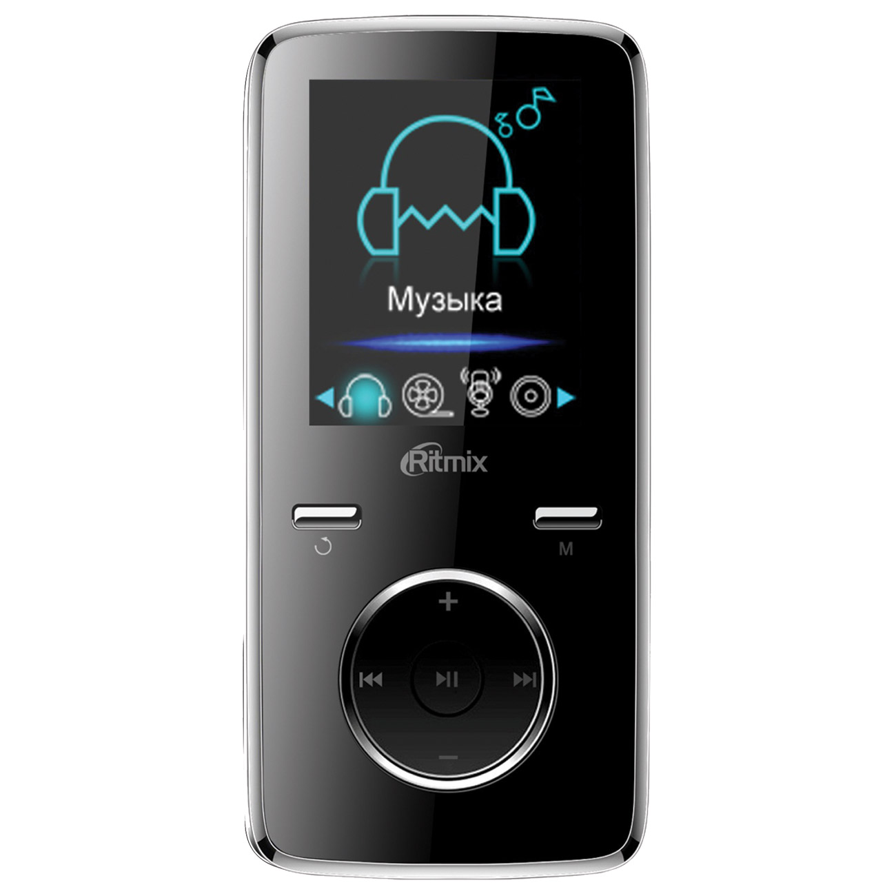 Портативный медиаплеер Ritmix RF-4950 4Gb черный