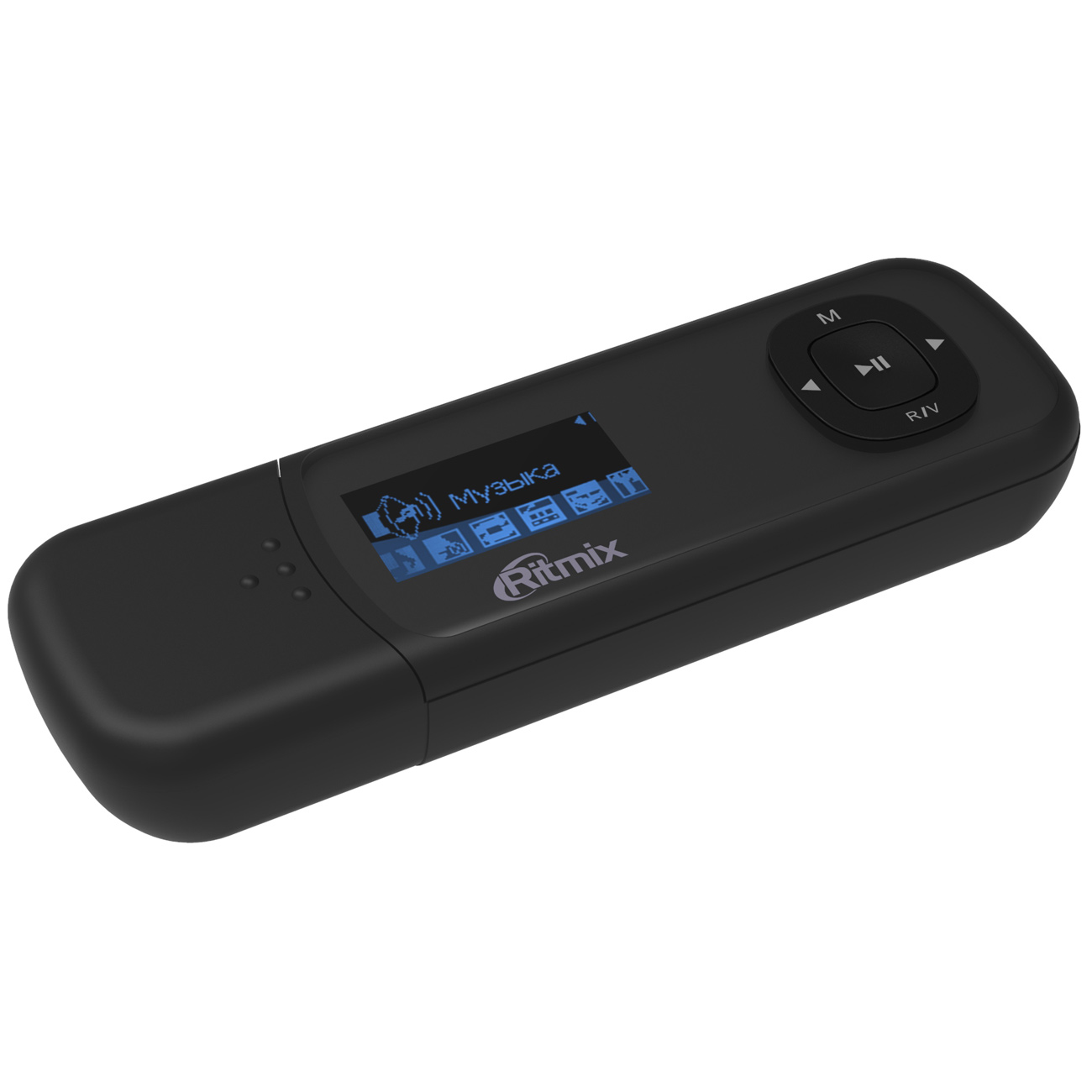 Портативный медиаплеер Ritmix RF-3450 4Gb черный