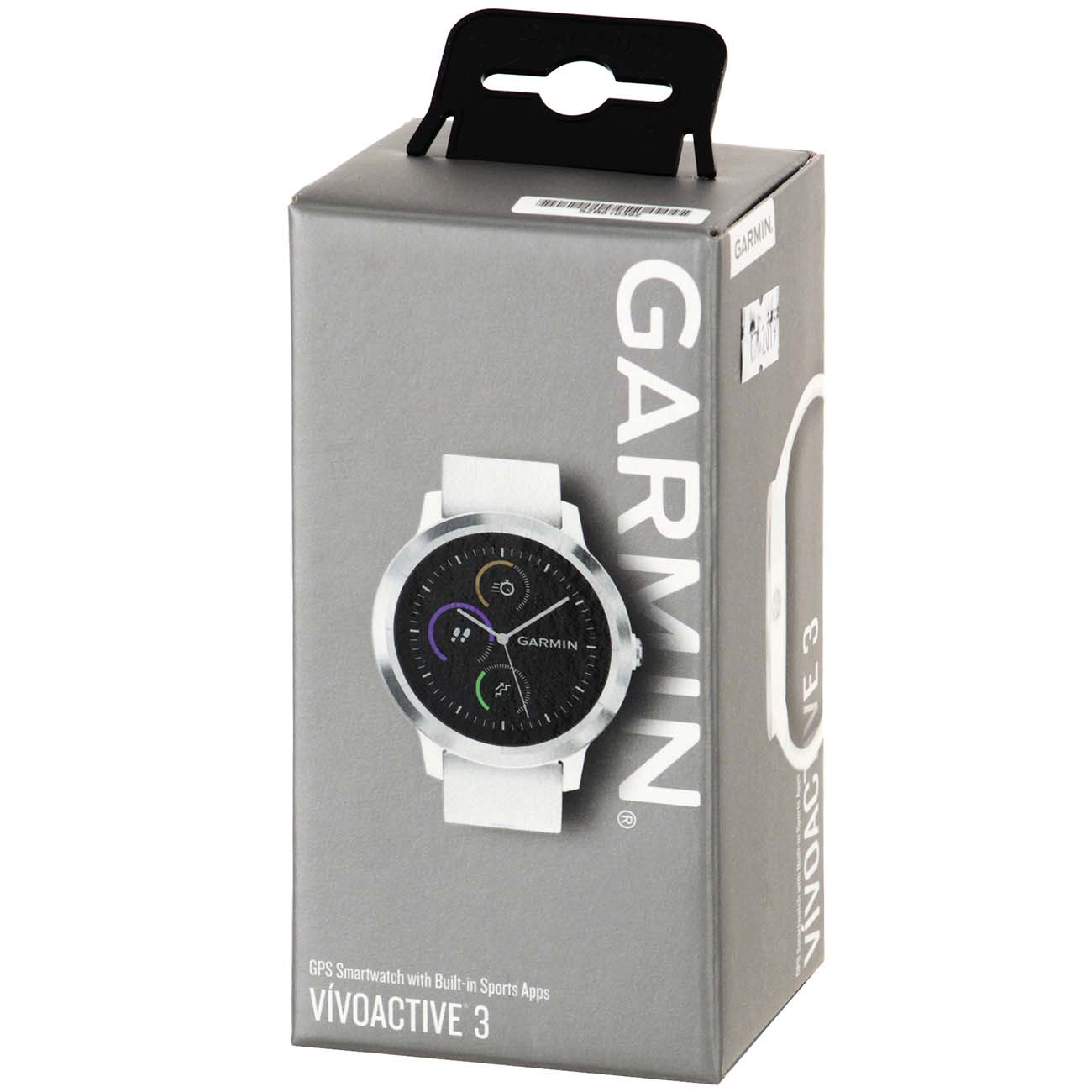 Спортивные часы Garmin Vivoactive 3 Silicone Steel/белый