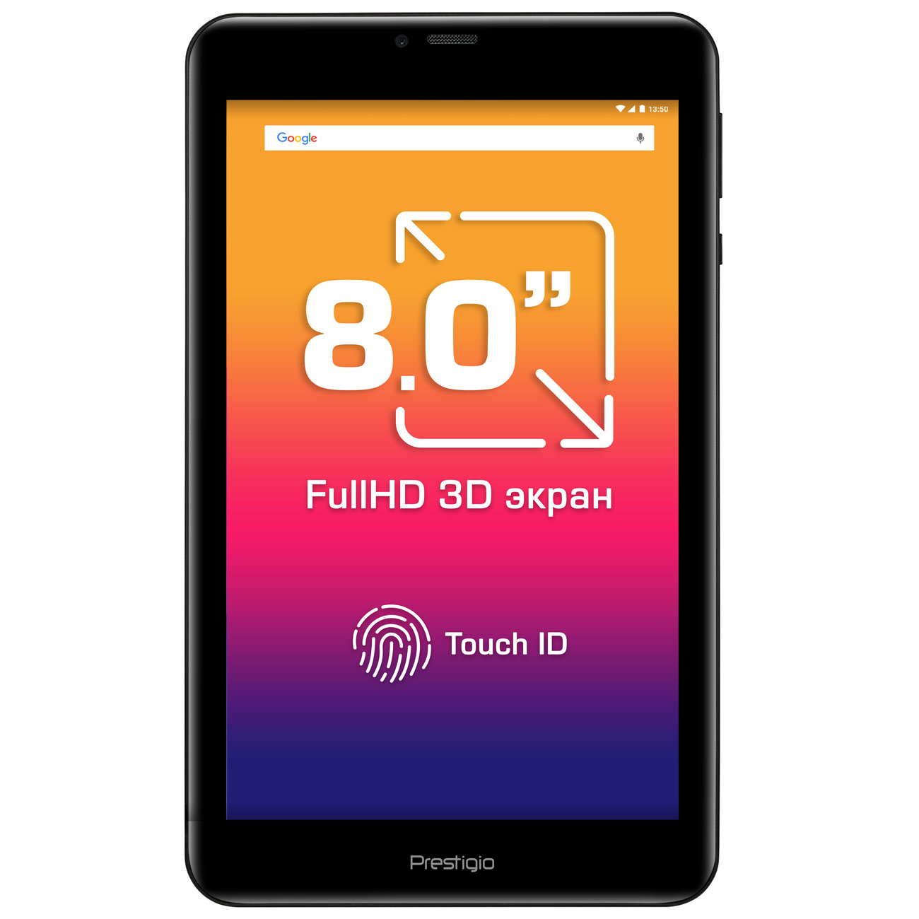 Планшет Prestigio Grace 8" 16Gb LTE Black (PMT5588) фото