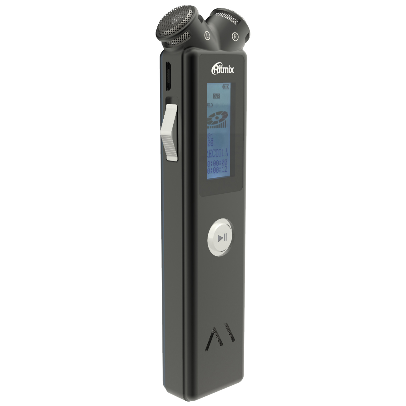 Диктофон цифровой Ritmix RR-145 8GB черный