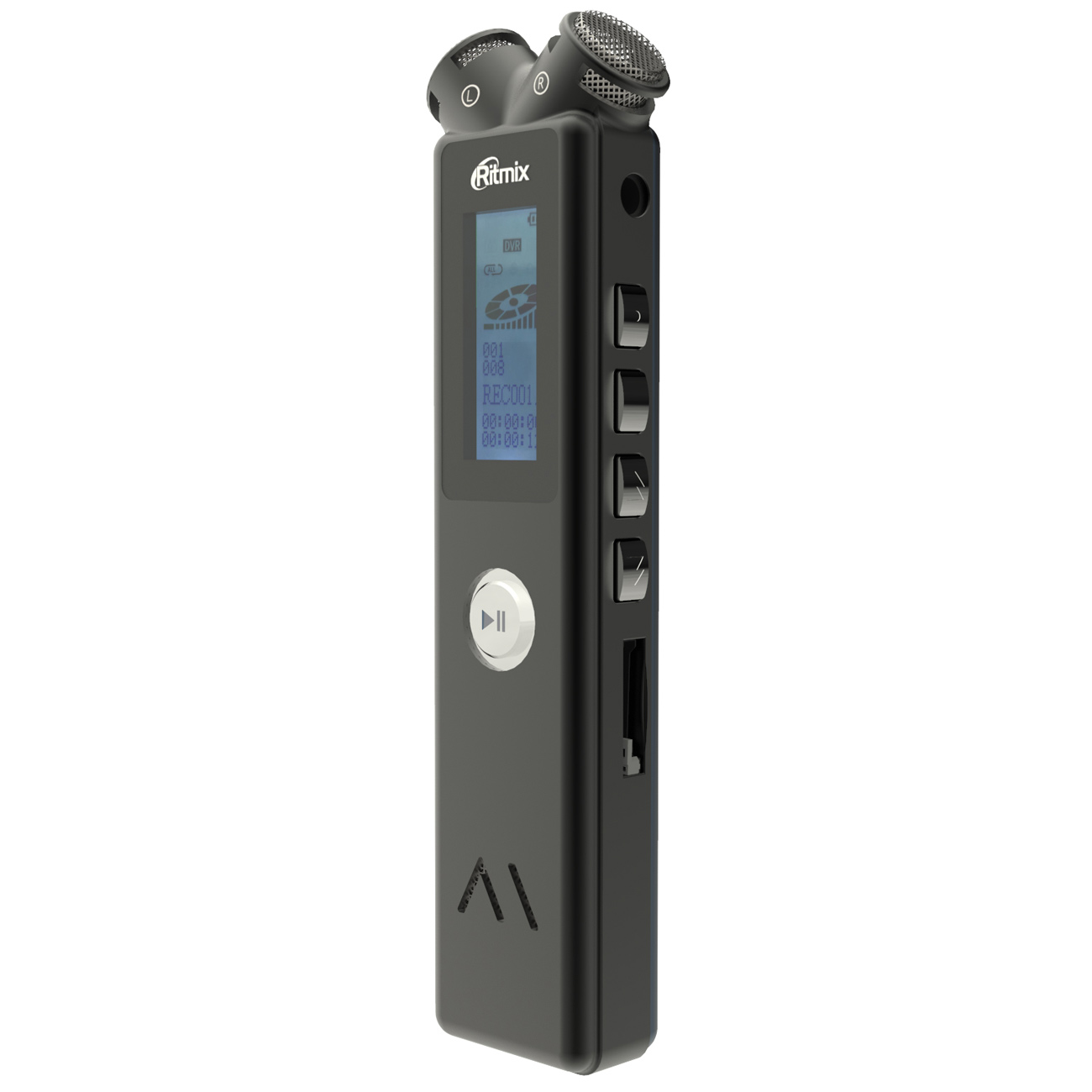 Диктофон цифровой Ritmix RR-145 4GB черный