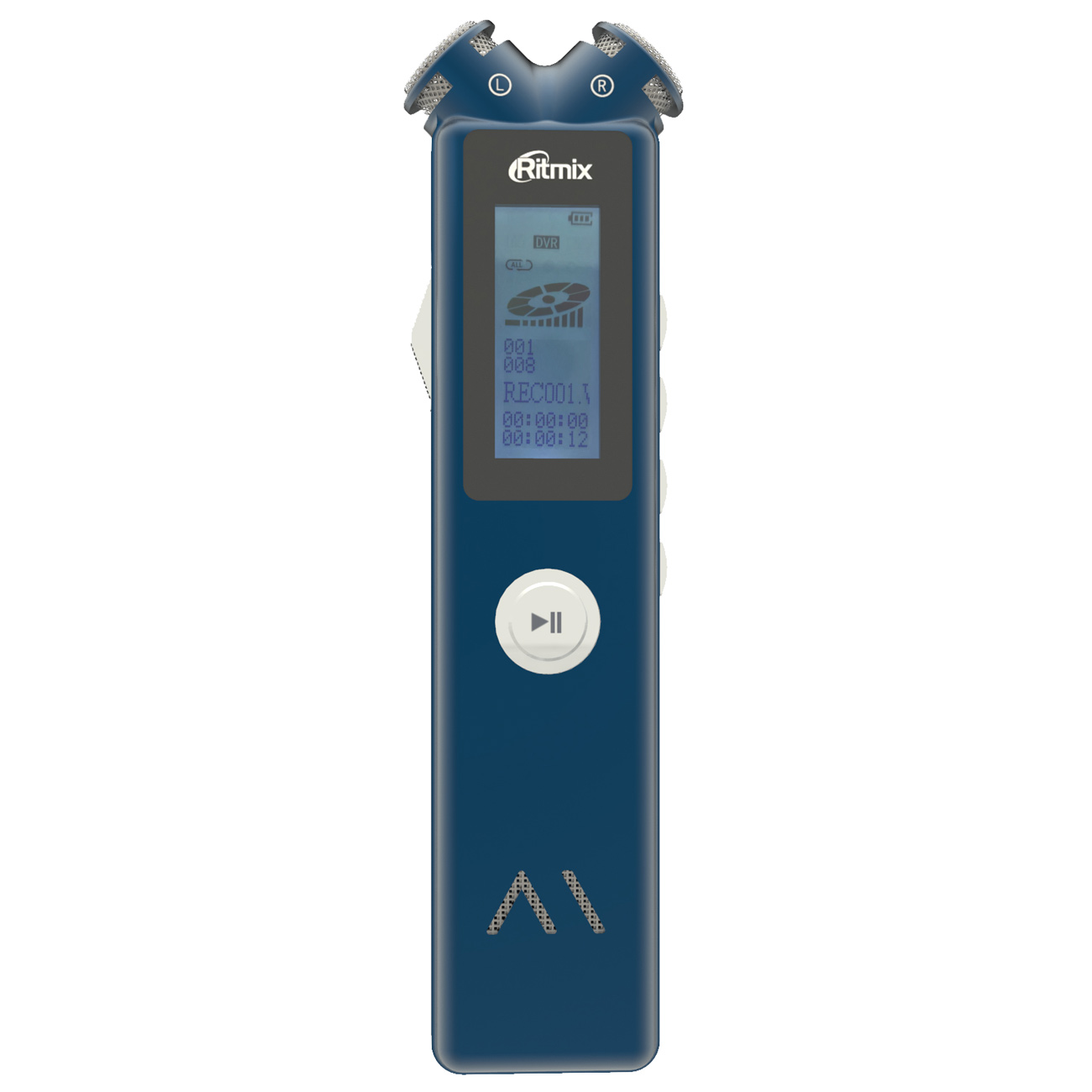 Диктофон цифровой Ritmix RR-145 4Gb синий