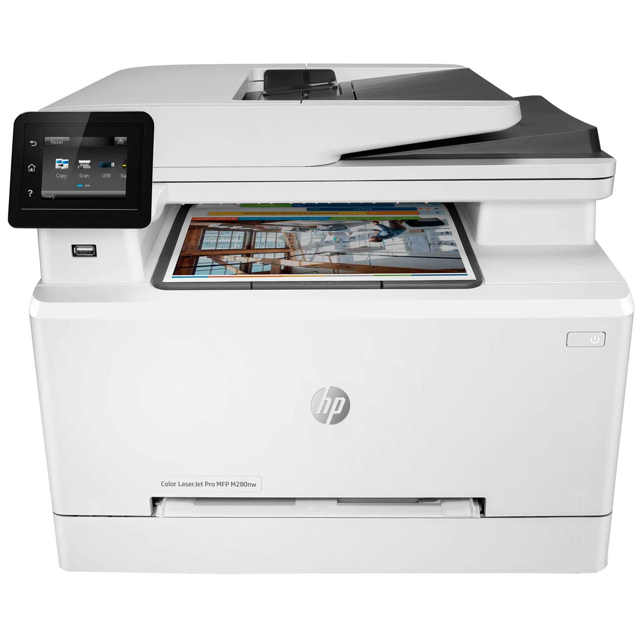 Лазерное МФУ (цветное) HP Color LaserJet Pro MFP M280nw
